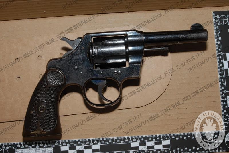 The gun was recovered by police (West Midlands Police/PA)