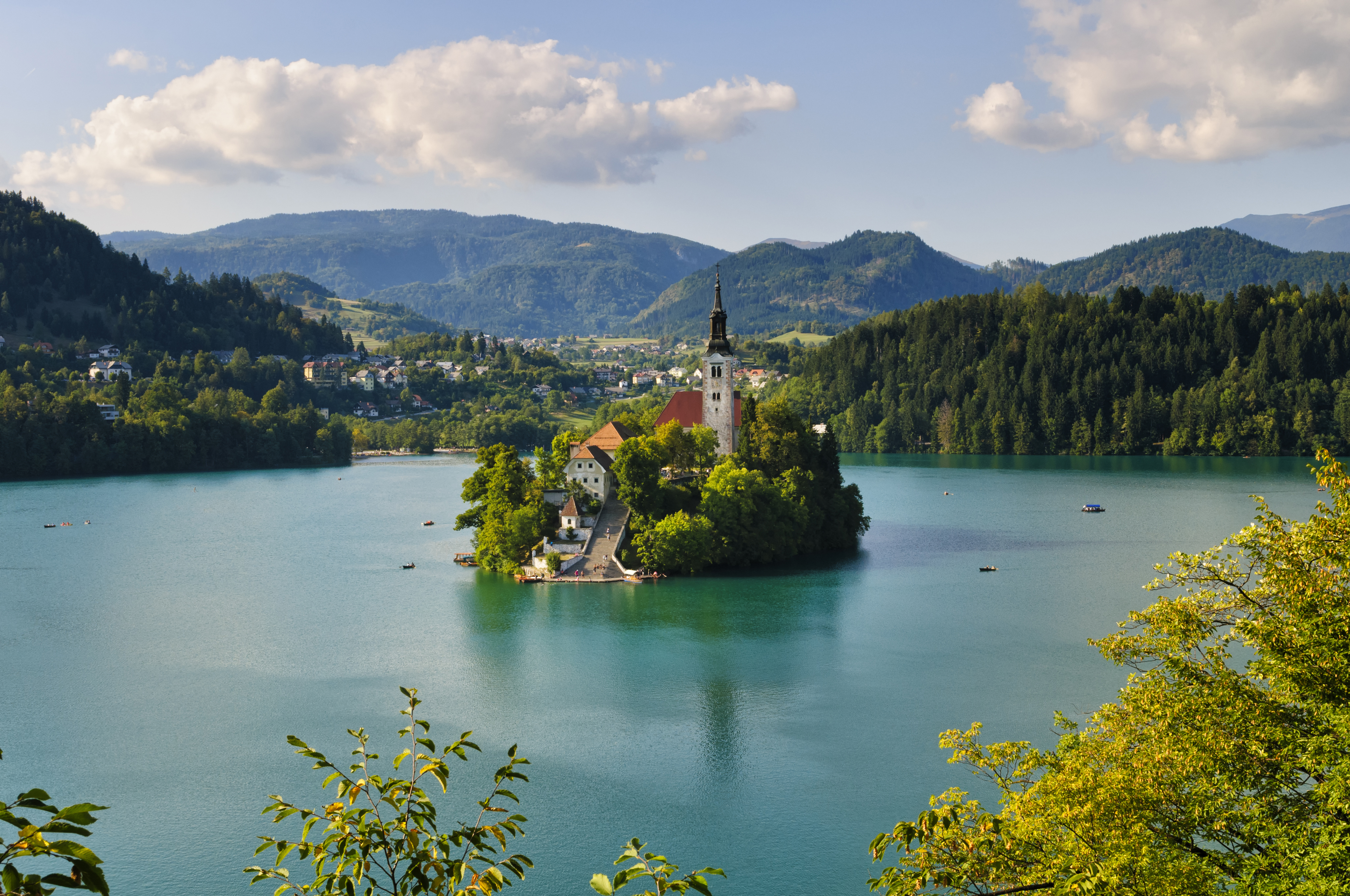 Monastery on Bled lake (Thinkstock/PA)
