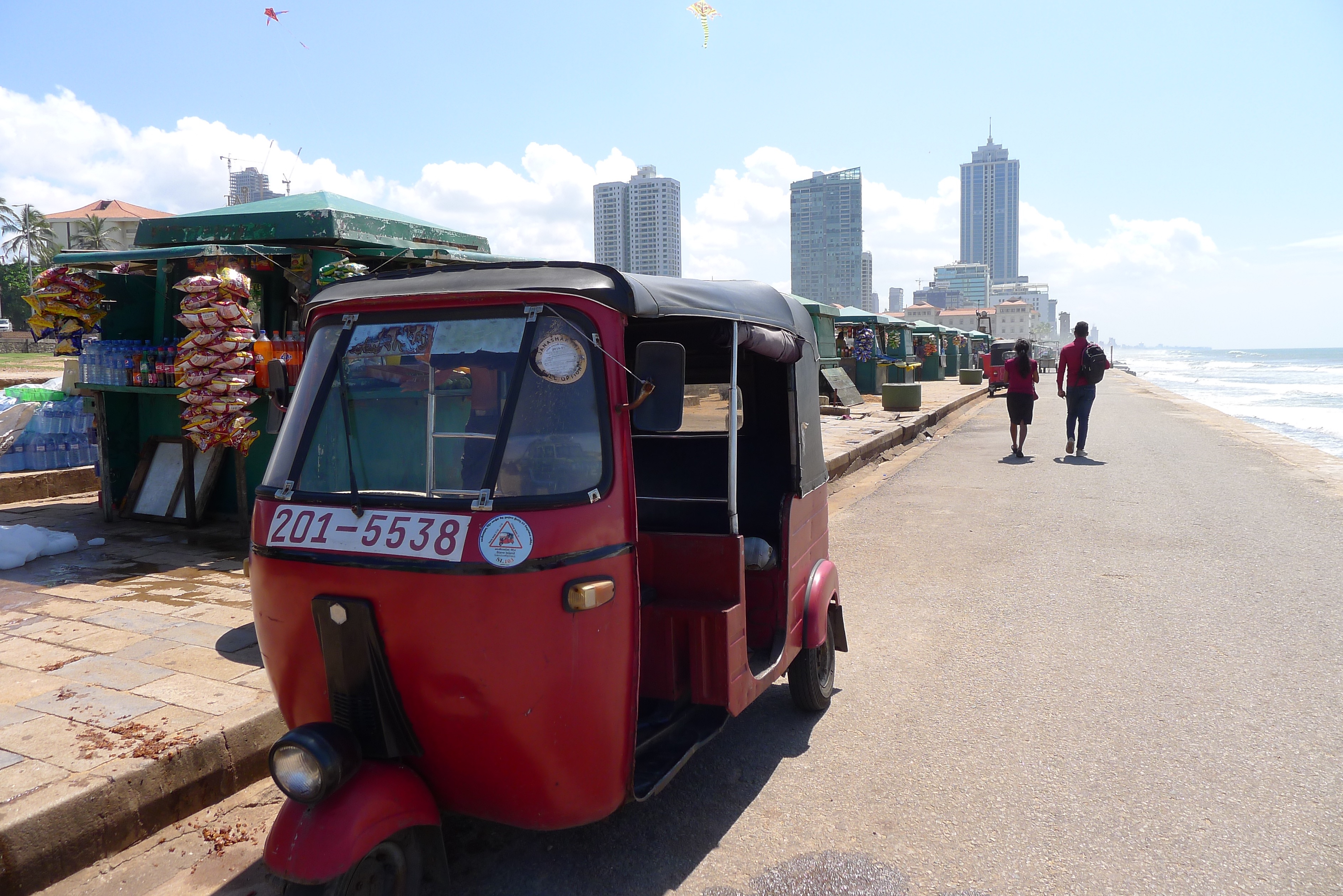 Galle Face Green promenade (Hannah Stephenson/PA)