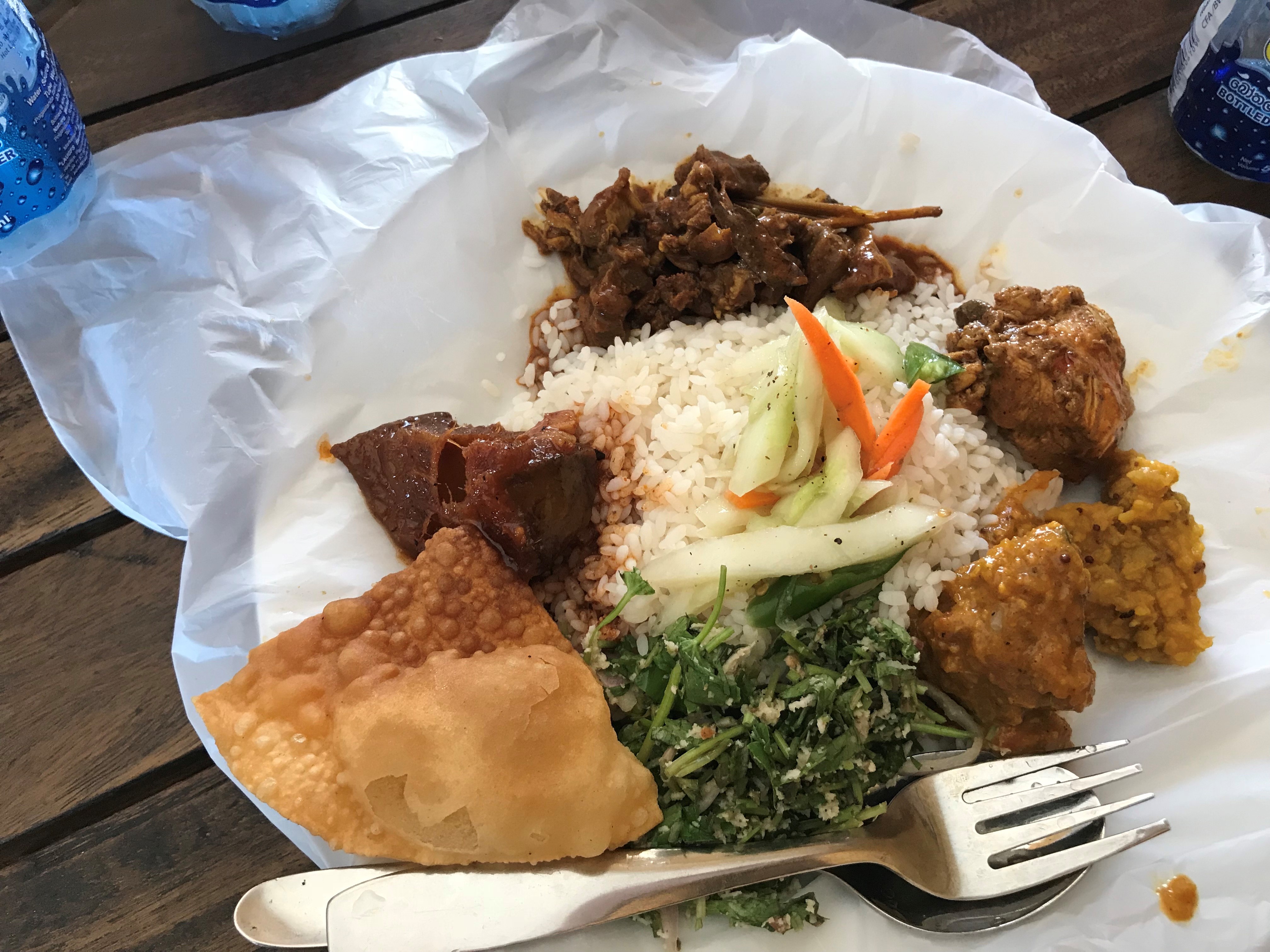 Rice and curry - a Sri Lankan staple. (Hannah Stephenson/PA)