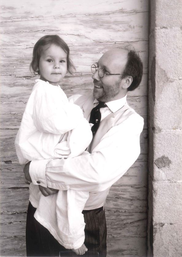 Image of barrister Robert Duval and one of his daughters (Devon and Cornwall Police/PA)