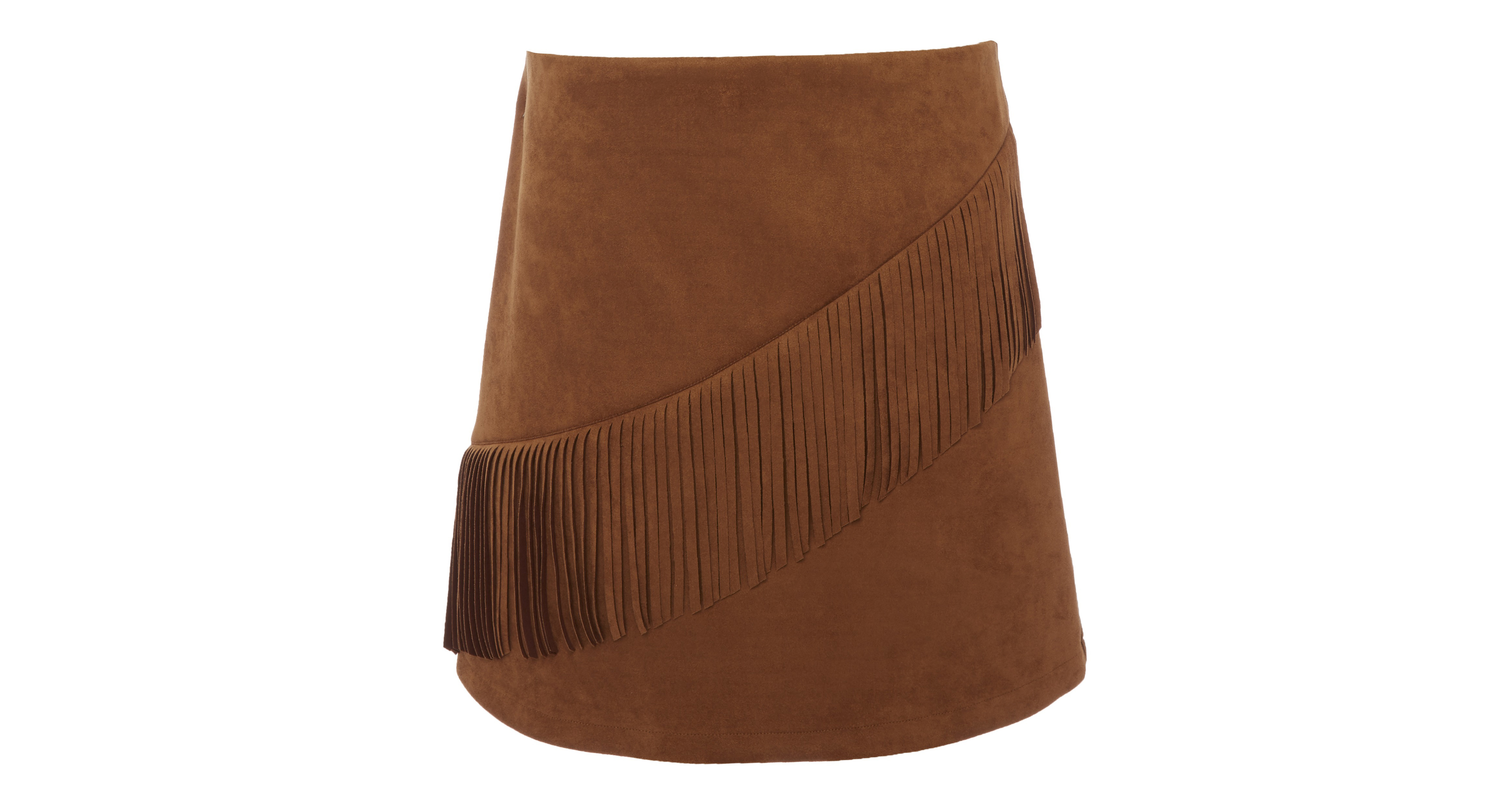 George Fringed Trim Skirt