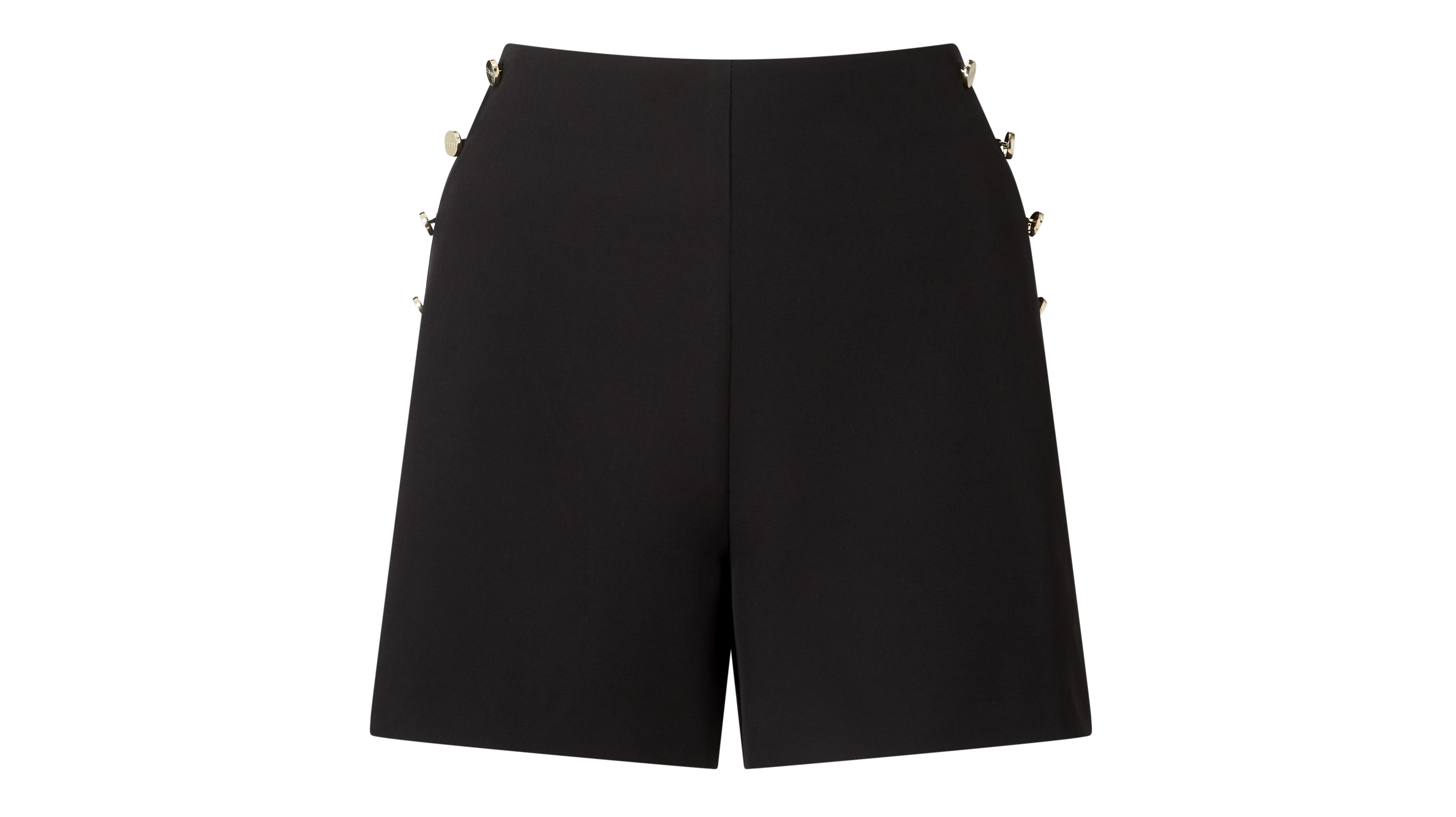 Lipsy Tailored Button High Waisted Shorts