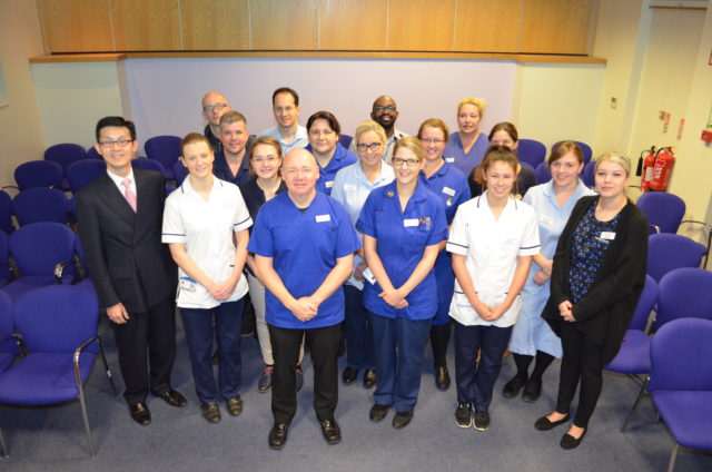 Some of the members of Royal Papworth Hospital's transplant team (Royal Papworth Hospital)