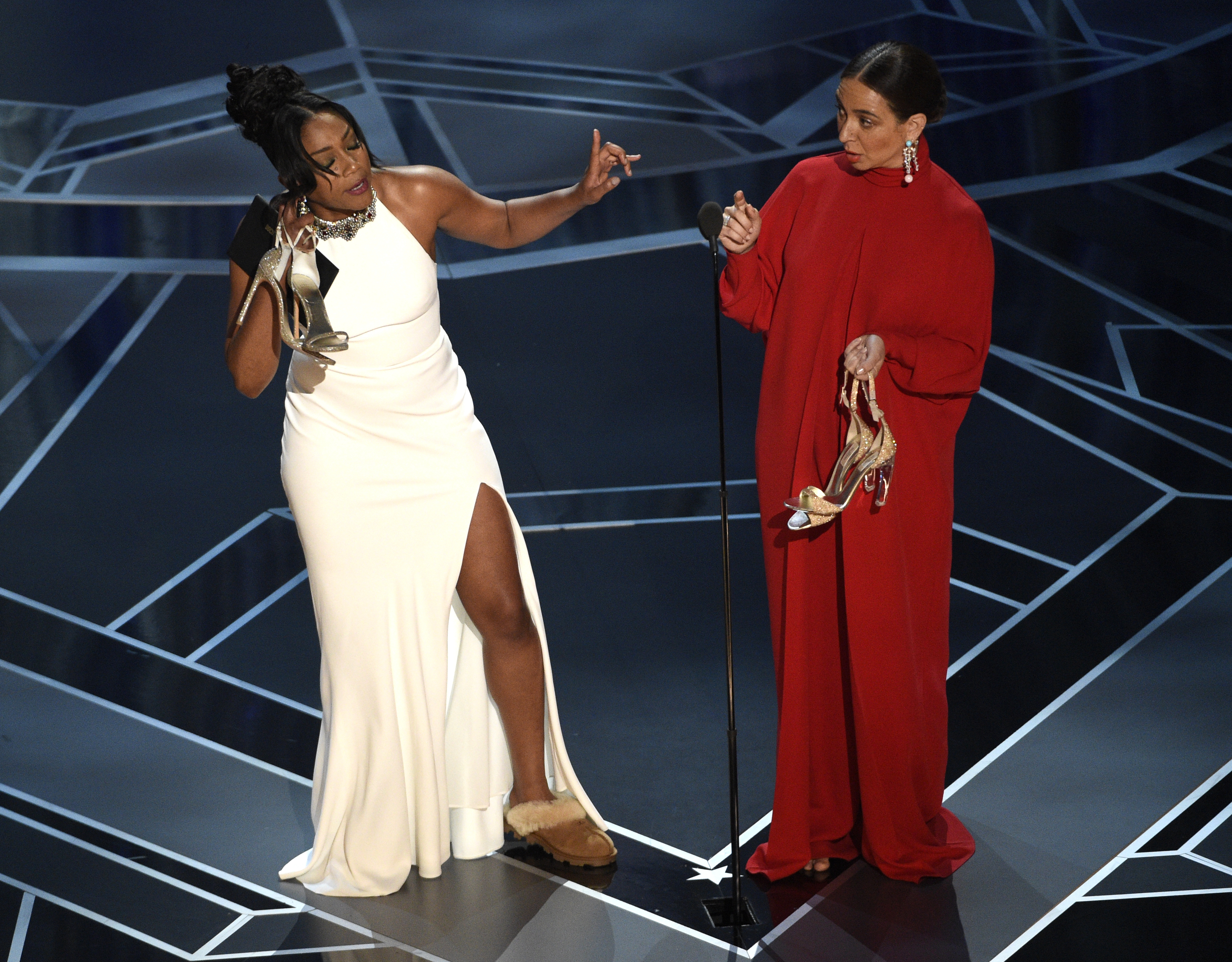 Tiffany Haddish and Maya Rudolph