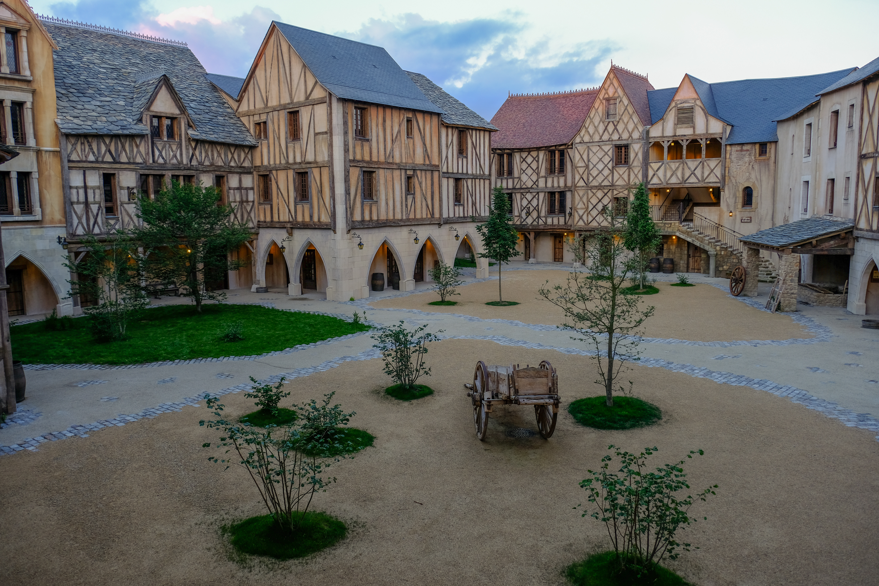 La Citadelle, the historic-looking hotel at Puy Du Fou, actually opened last year (Warren Chrismas/PA)