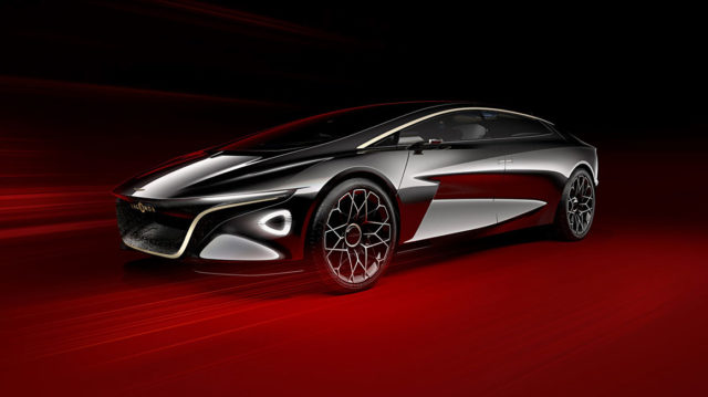 The Lagonda Vision Concept is an ultra-luxurious all-electric saloon