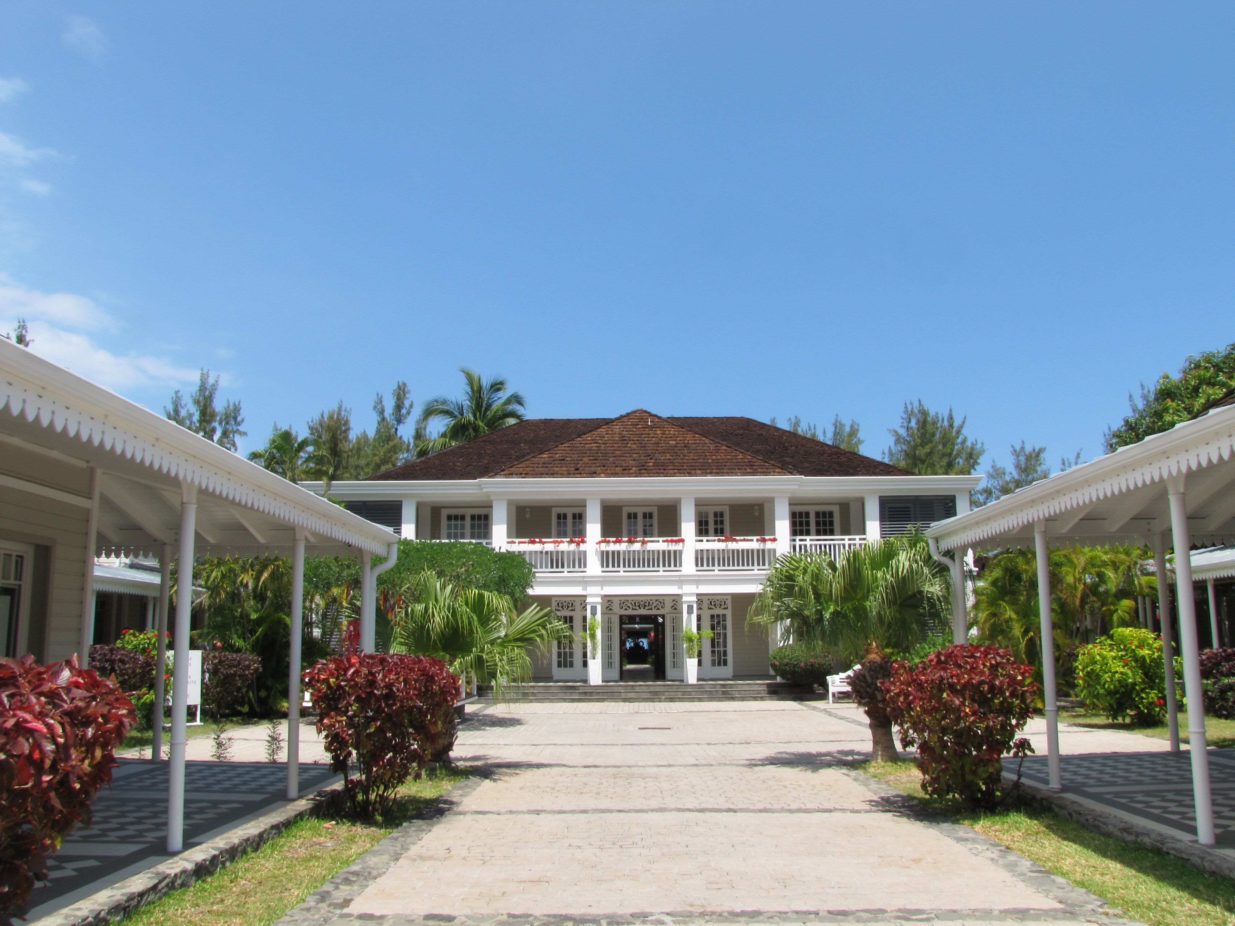 The Lux Saint Gilles hotel on Reunion (Verena Vogt/PA)