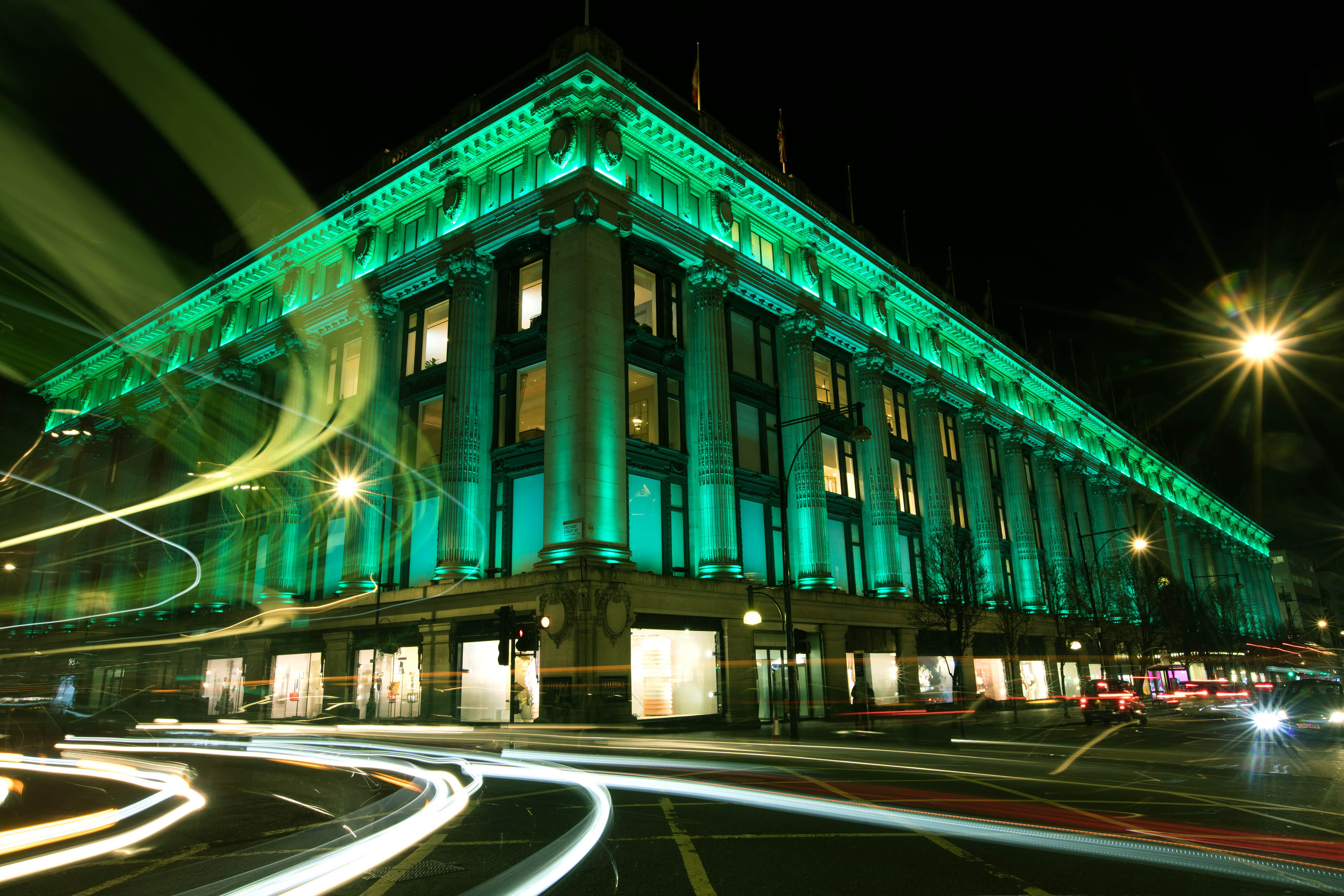 Selfridges in London joined Tourism Ireland’s Global Greening initiative