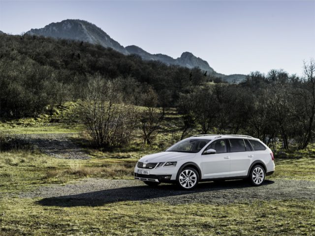 The Octavia Scout is a more road-biased four-wheel-drive