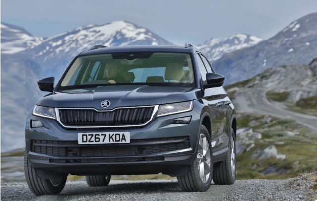 The Kodiaq can be fitted with seven seats