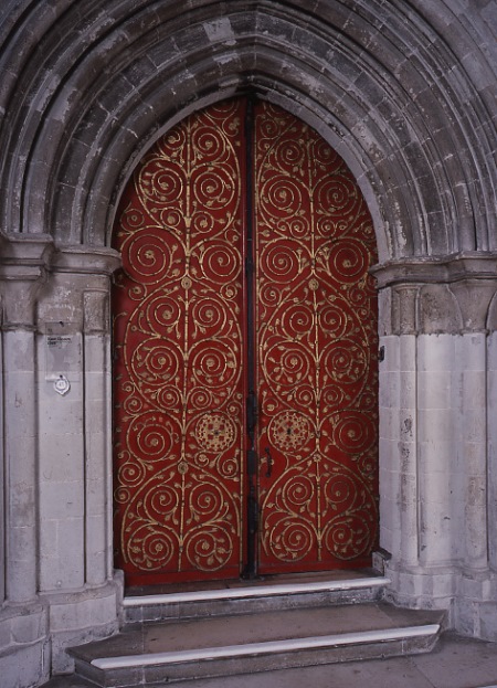 The Gilebertus door at St George's Chapel, Windsor, which inspired the china (St George's Chapel/PA)