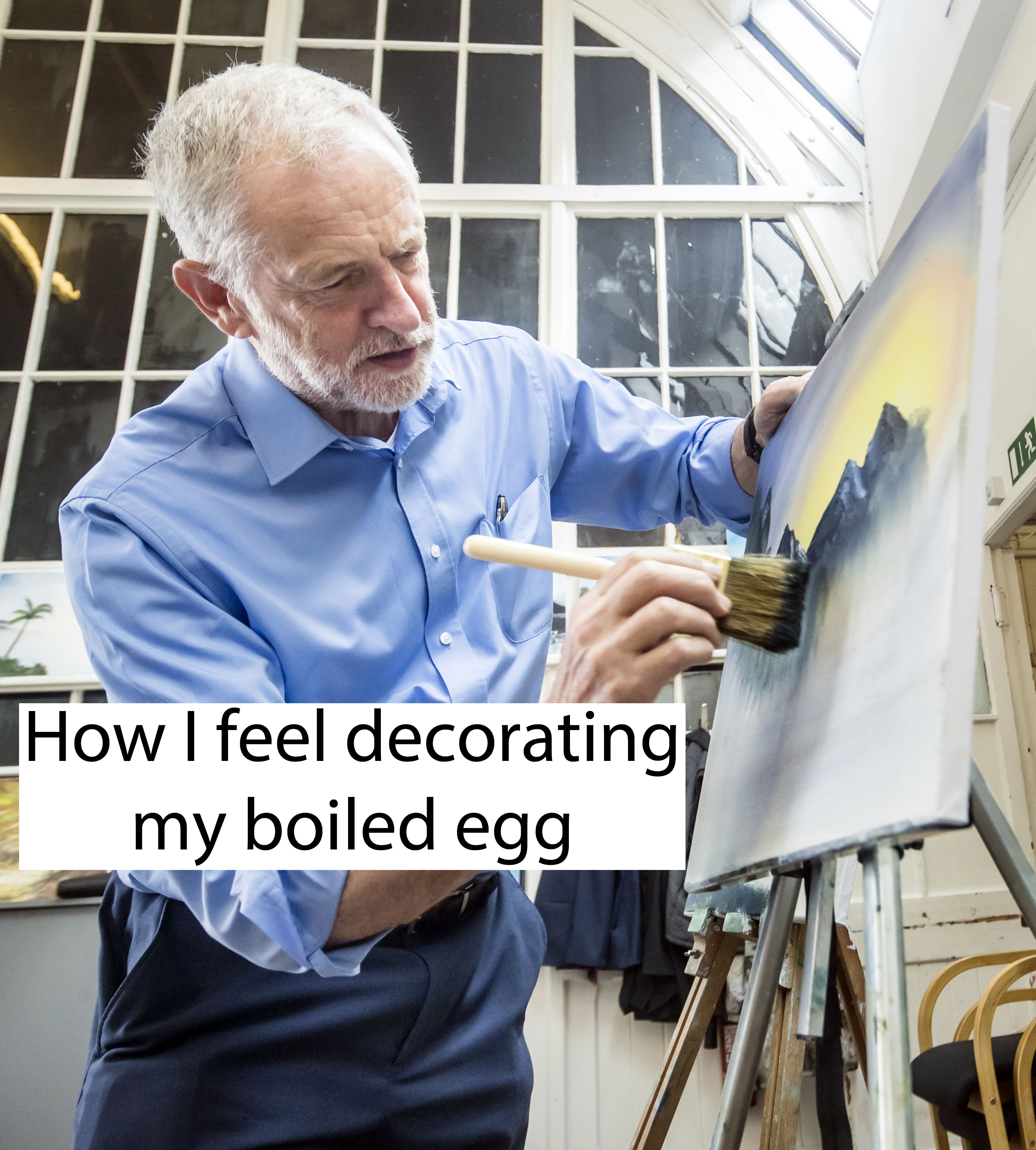 Corbyn painting