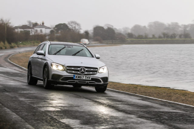 The Merc's engine is refined and responsive