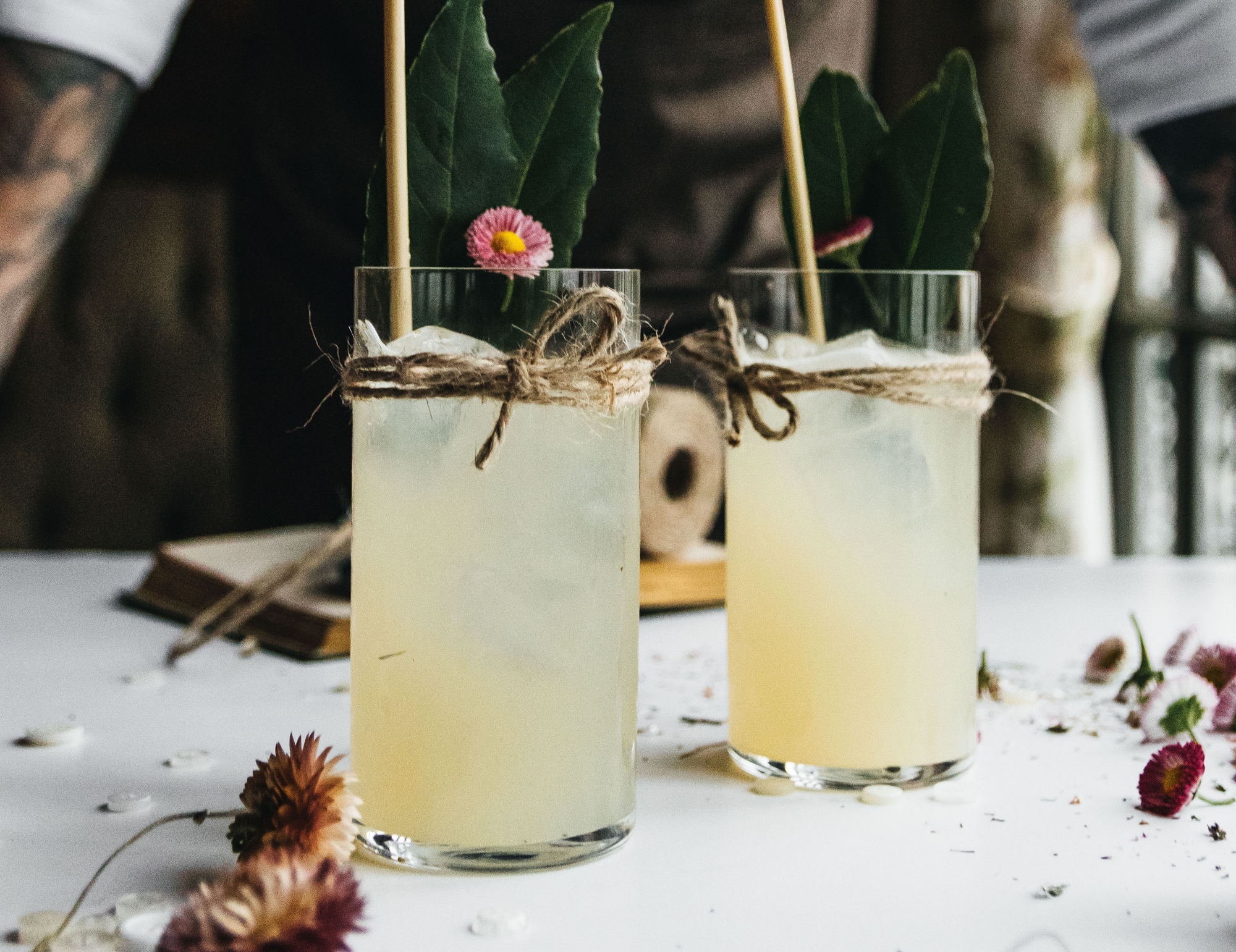 Lychee Geranium Cooler cocktail