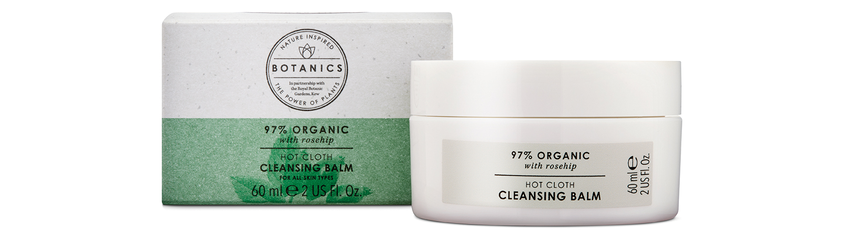 Botanics Organic Hot Cloth Cleansing Balm