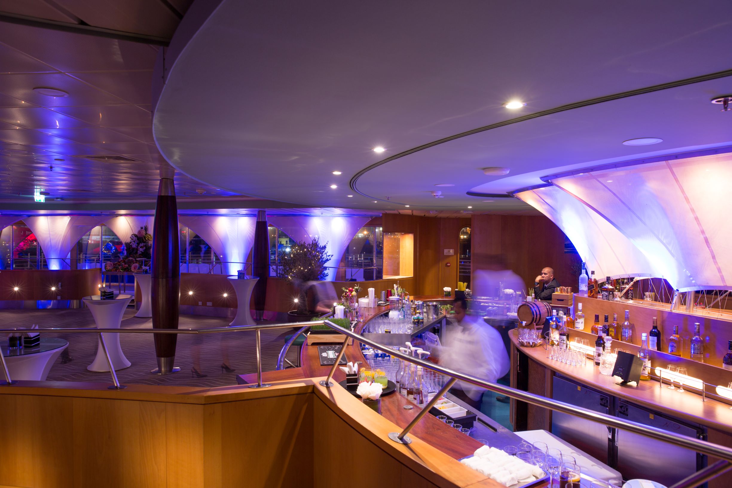 The Yacht Club on board QE2 (PCFC Hotels/PA)