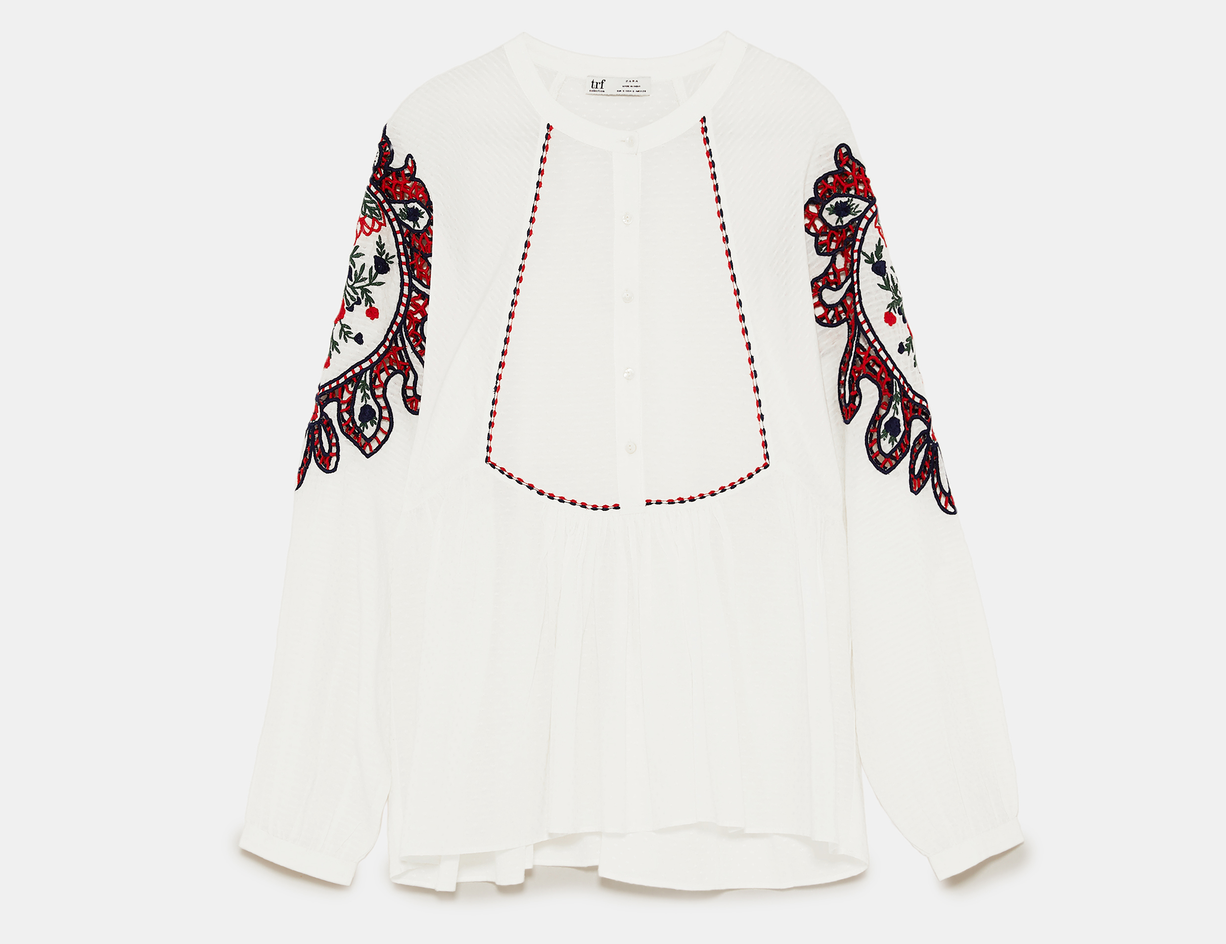 Zara Embroidered Tunic