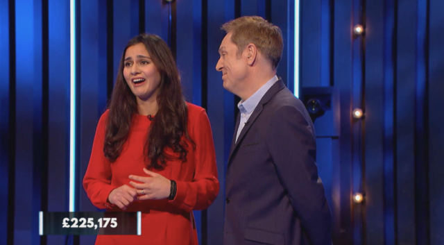 Host Brian Conley was reduced to tears when Sylvia scooped a massive order (Channel 4/PA)