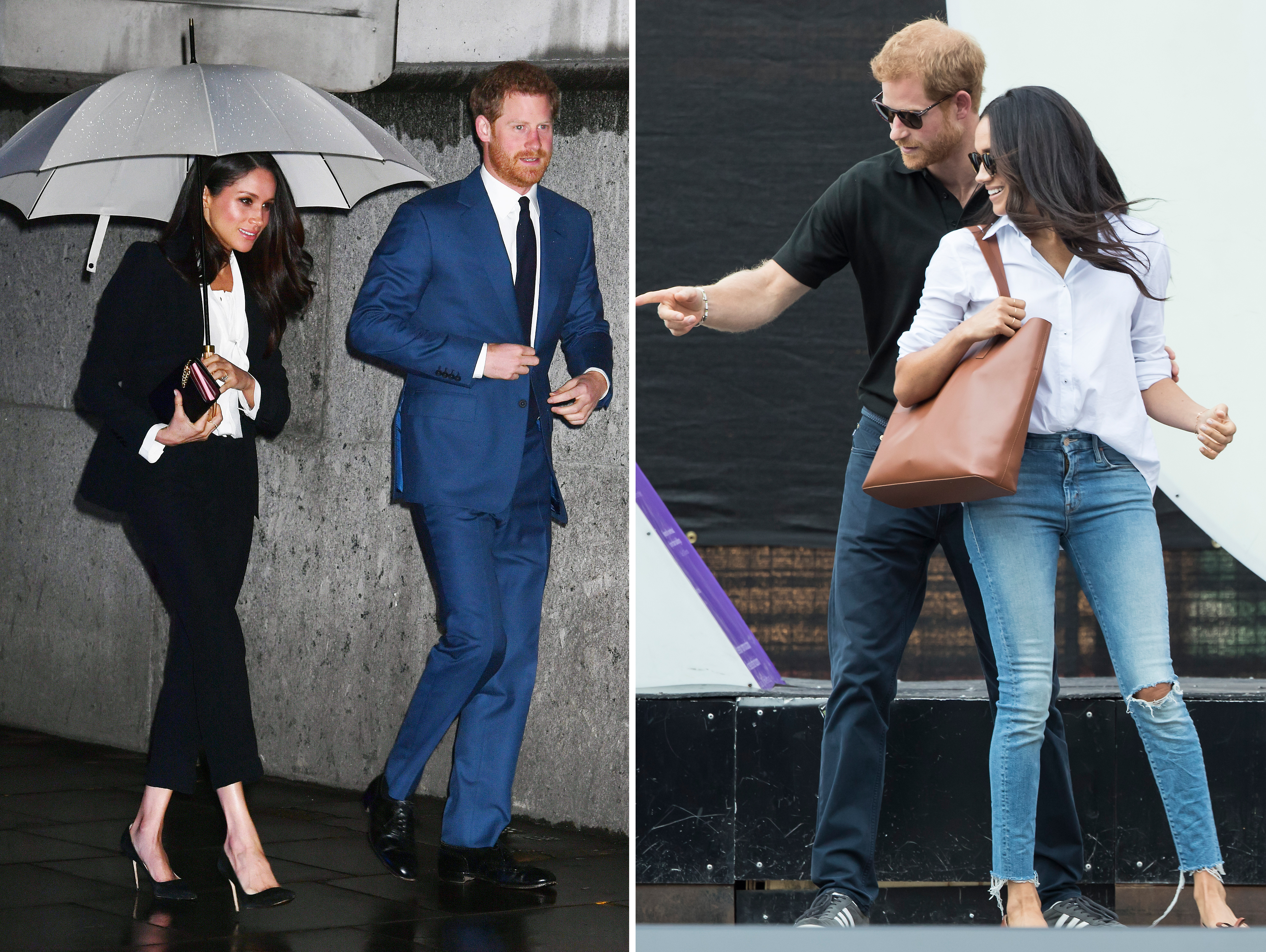 Meghan Markle in trousers (John Stillwell/Danny Lawson/PA)