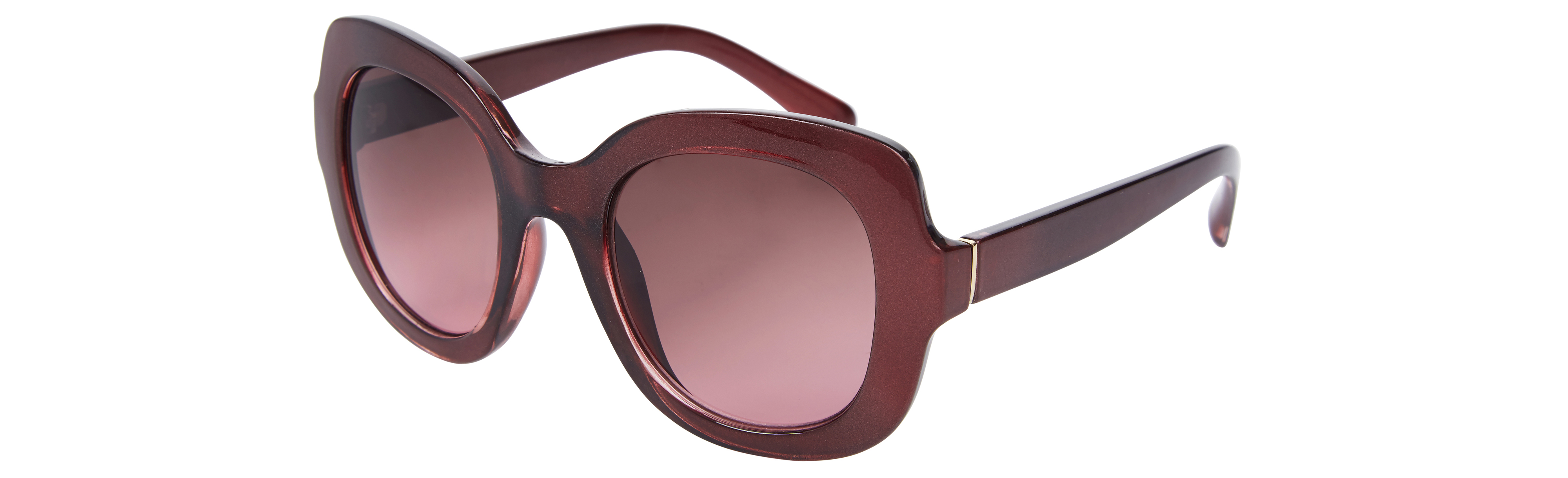 Debenhams Beach Collection Purple Square Sunglasses