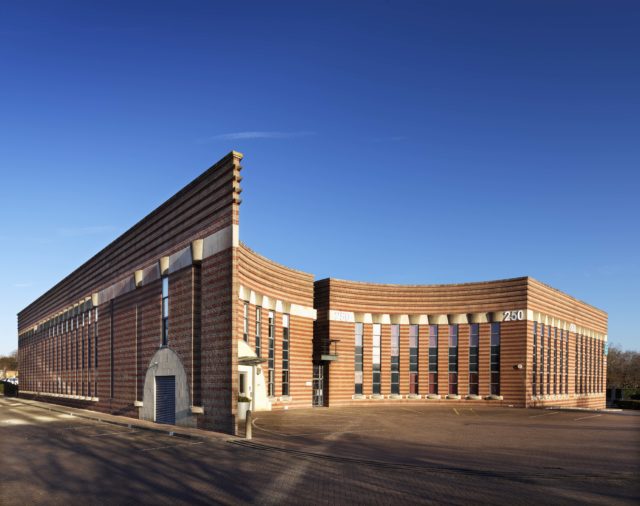 Aztec West, Bristol, Somerset. is an office building designed in the post-modern style (Historic England/PA)