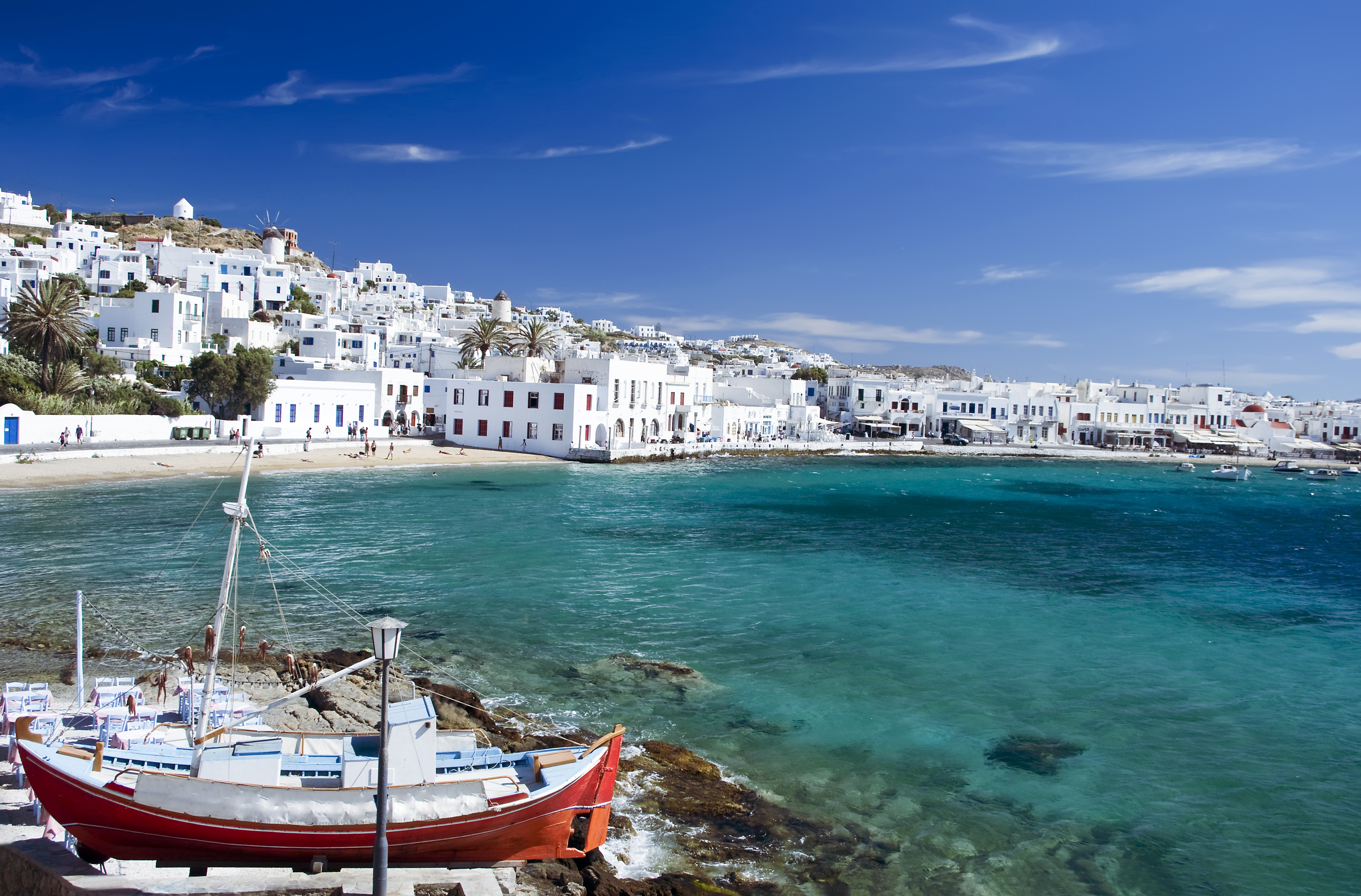 Mykonos Town, Greece (Thinkstock/PA)