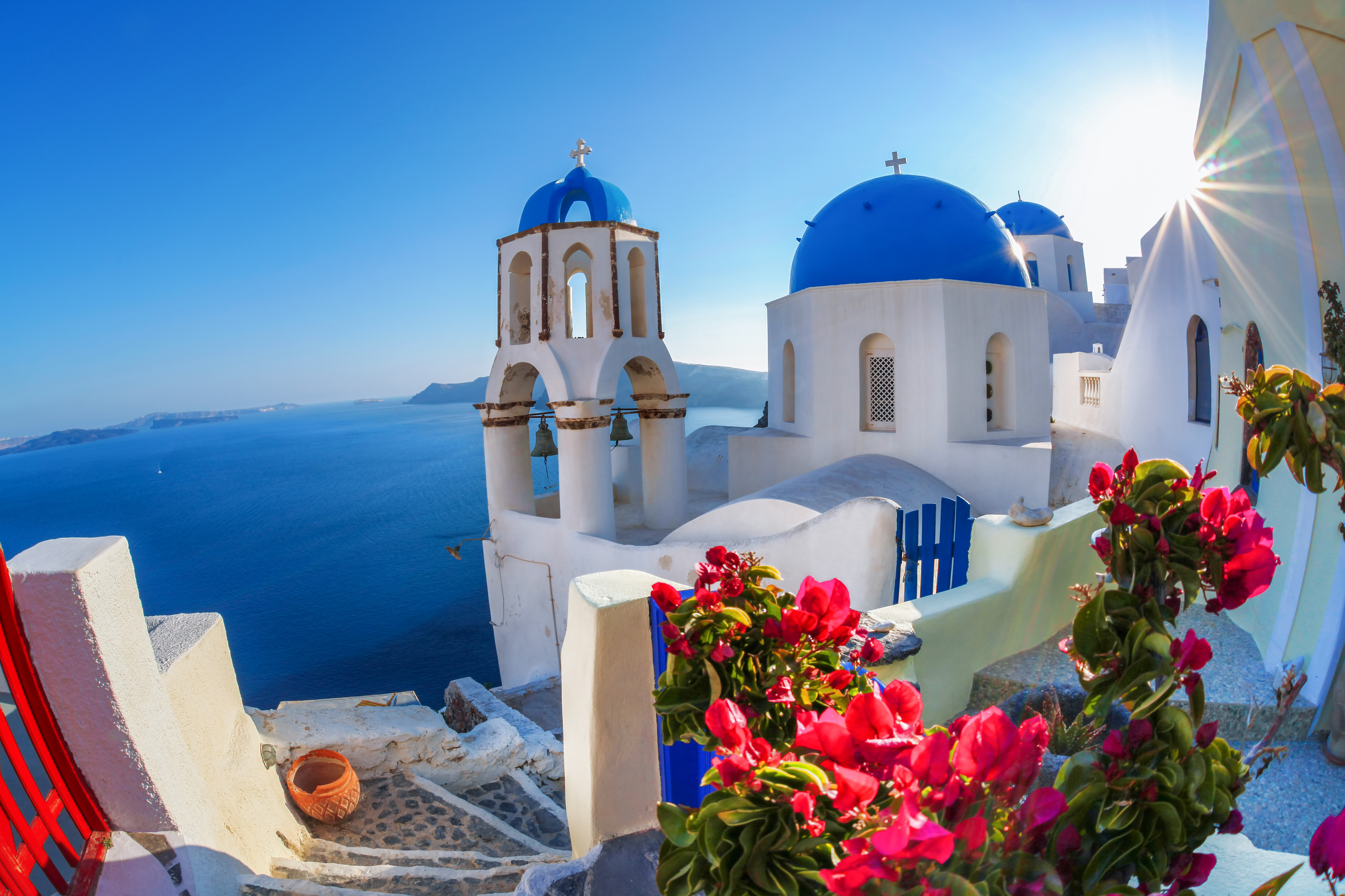 Oia village in Santorini, Greece (Thinkstock/PA)