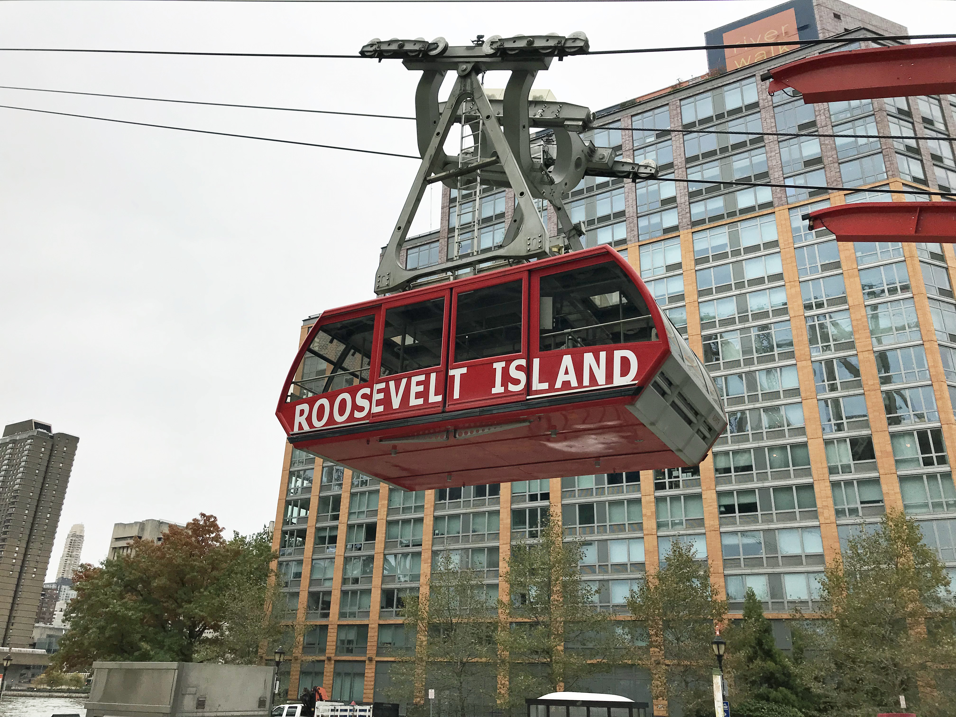The Roosevelt Island cable car (Ella Walker/PA)