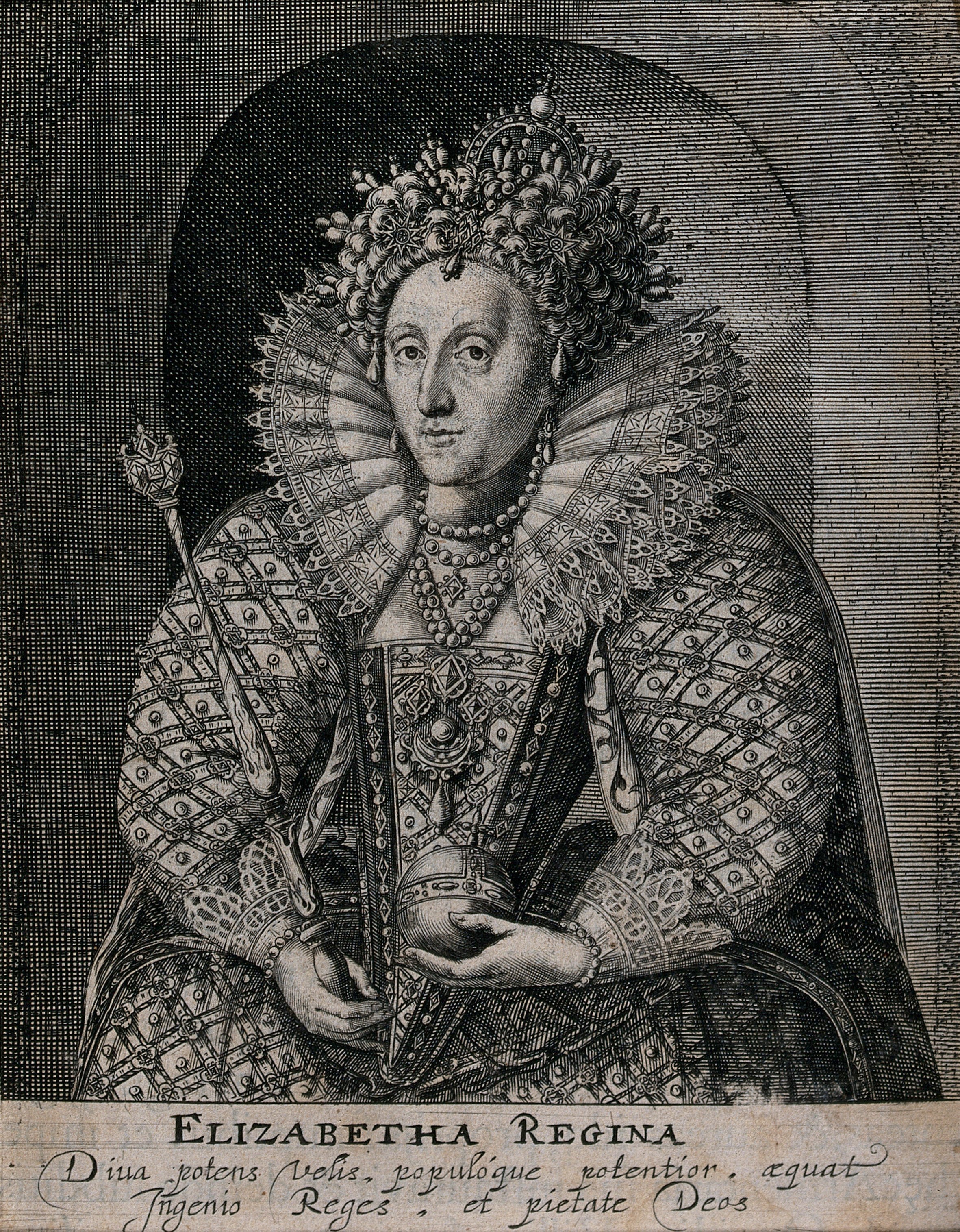 Elizabeth I, whose teeth were said to be black (Wellcome Collection)
