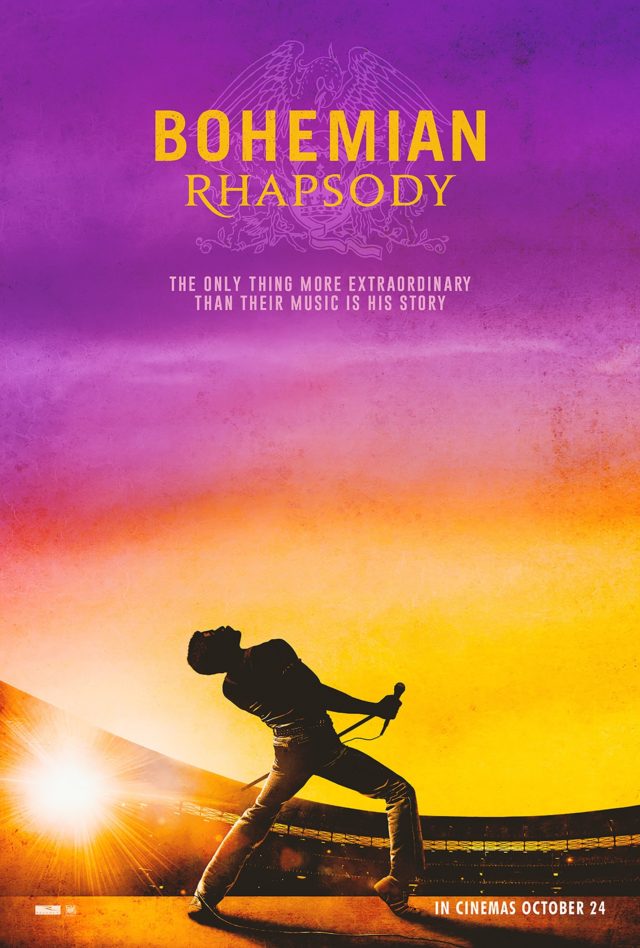 The official poster for Freddie Mercury biopic Bohemian Rhapsody. ( 