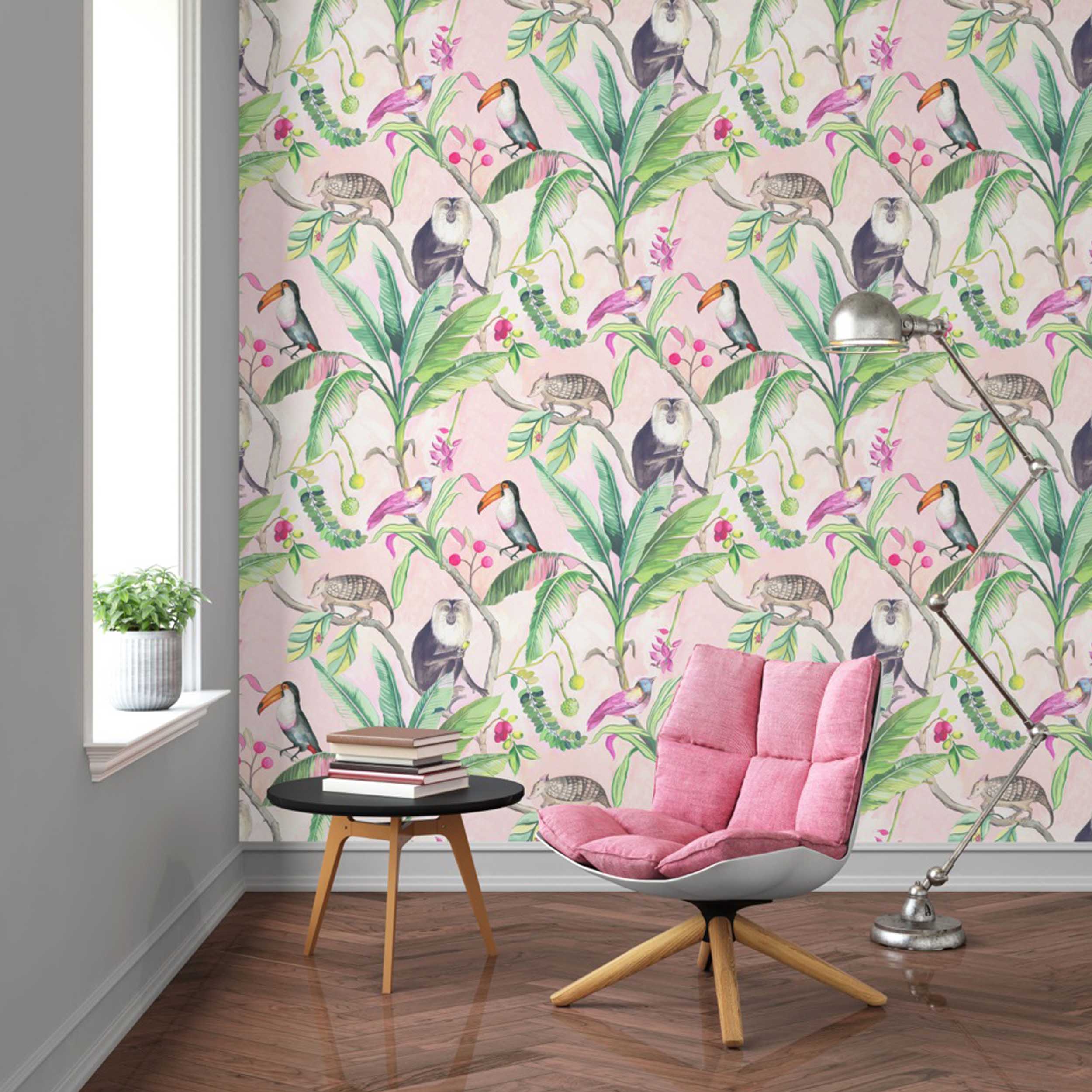 Toucan by Sooshichacha, £85 a roll, Woodchip & Magnolia (Woodchip & Magnolia)