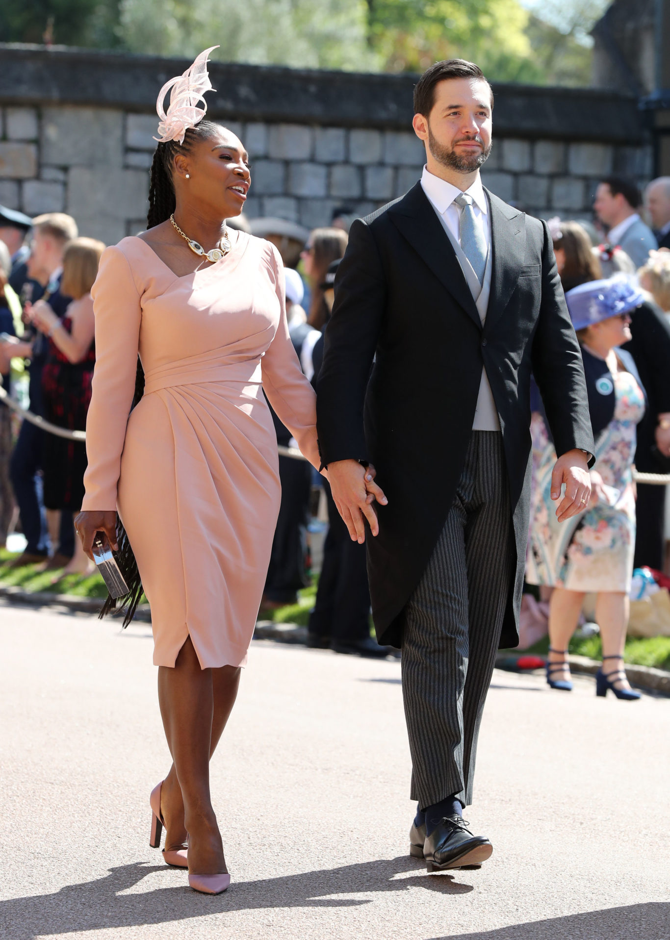 Tennis superstar Serena Williams and Alexis Ohanian (Gareth Fuller/PA)