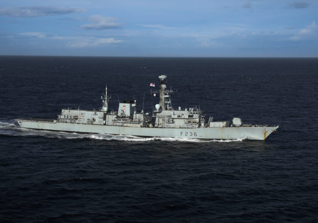 The type 23 frigate HMS Montrose (MBDA/Ministry of Defence/PA)