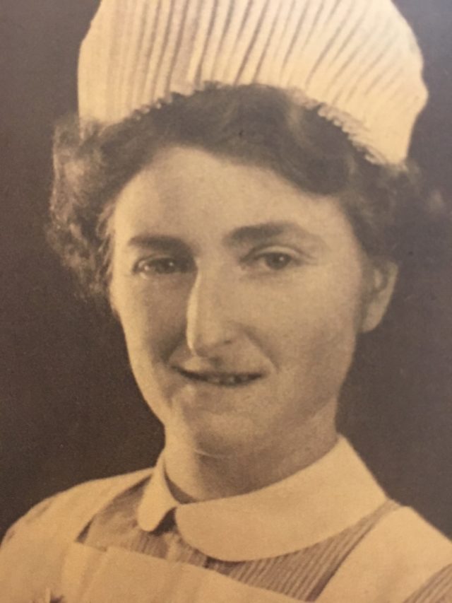 Rosemary Powell in her nurse's uniform (Royal British Legion/PA)
