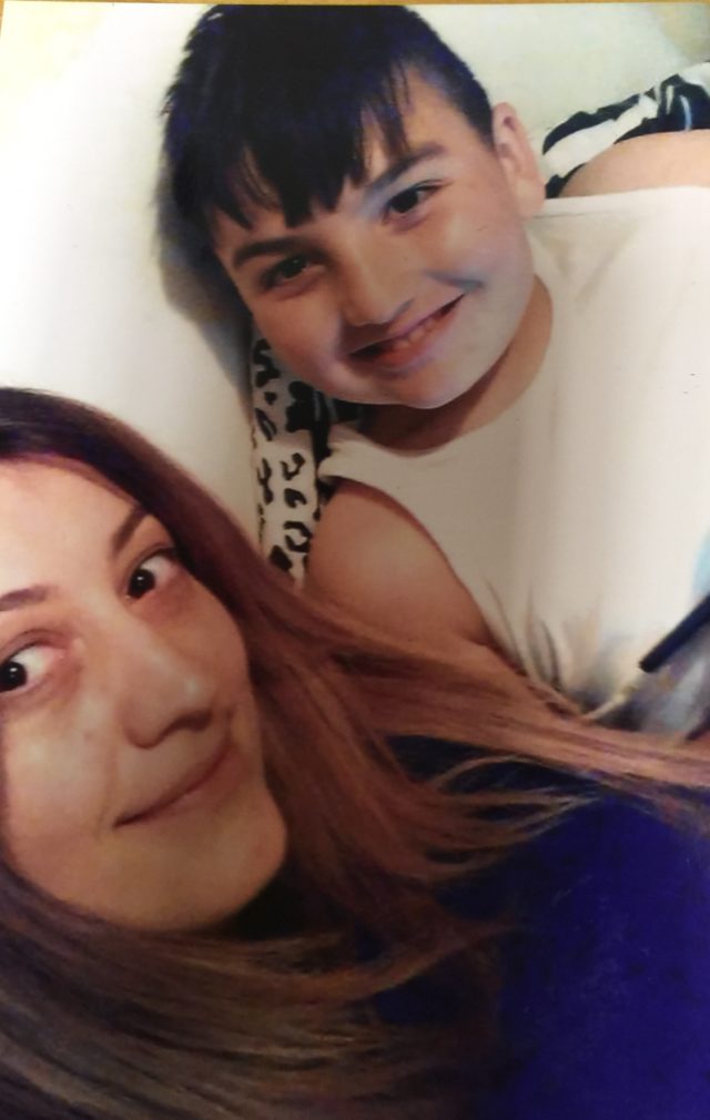 Giorgi Kakava and his mother (Church of Scotland/PA)