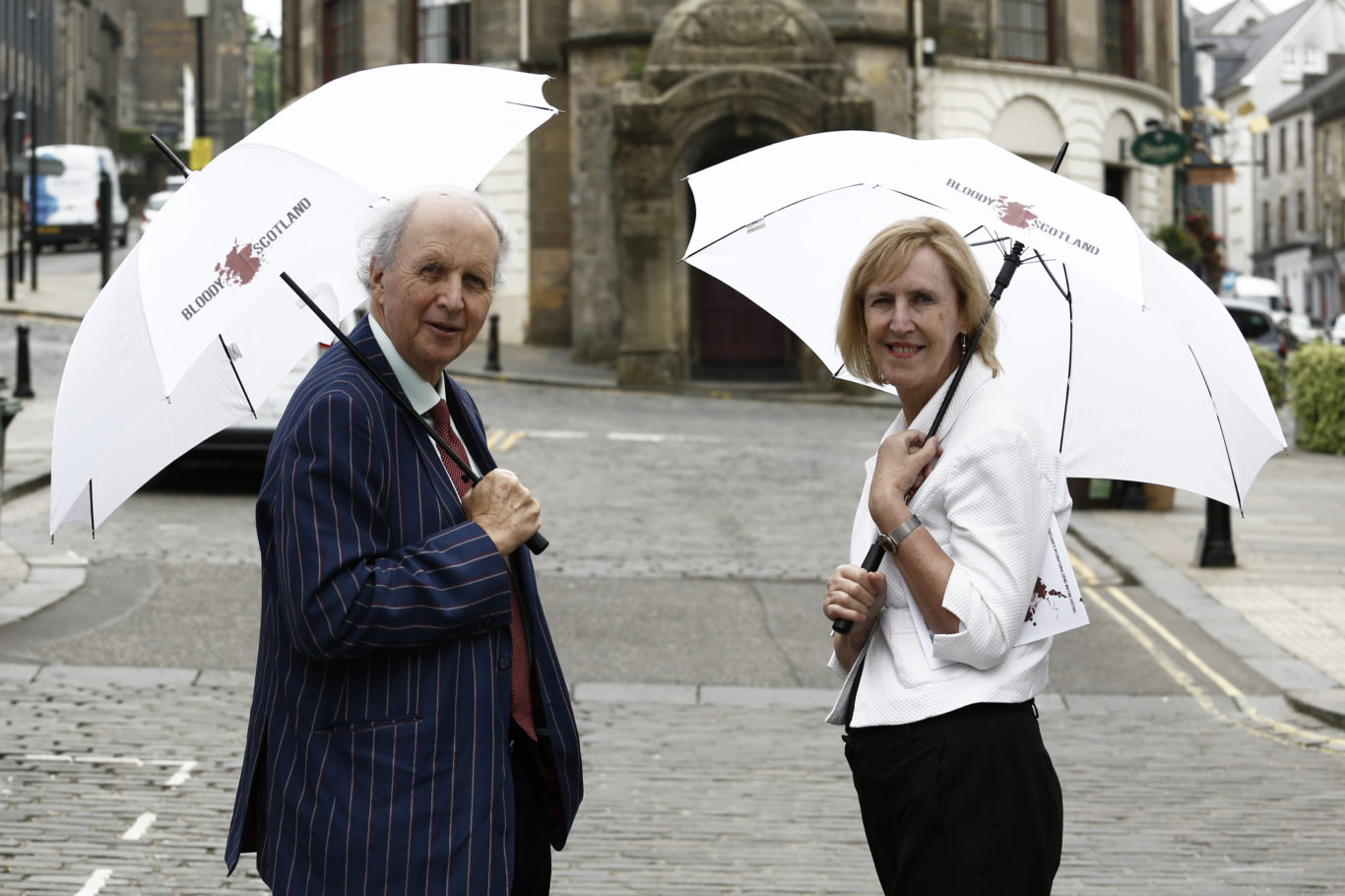 Alexander McCall Smith (left) helped to launch the programme (Paul Reich/PA)