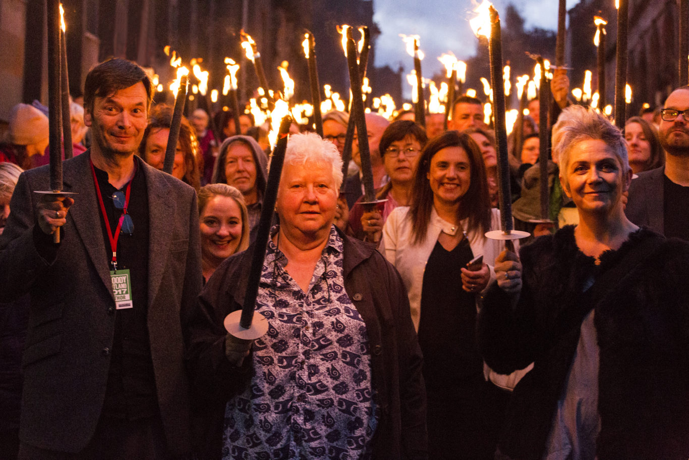A torchlight procession will take place again this year (Paul Reich/PA)