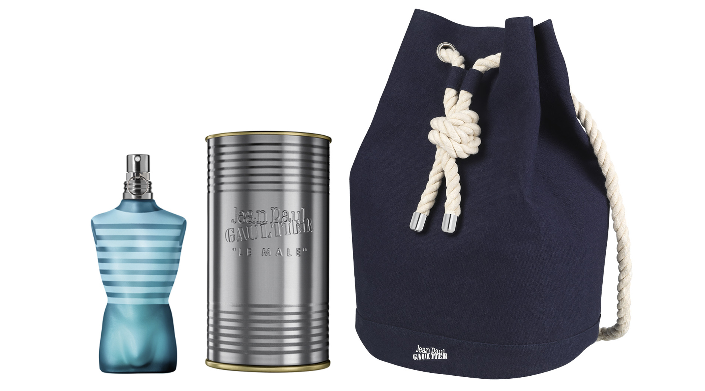 Jean Paul Gaultier Le Male Eau de Toilette and Backpack