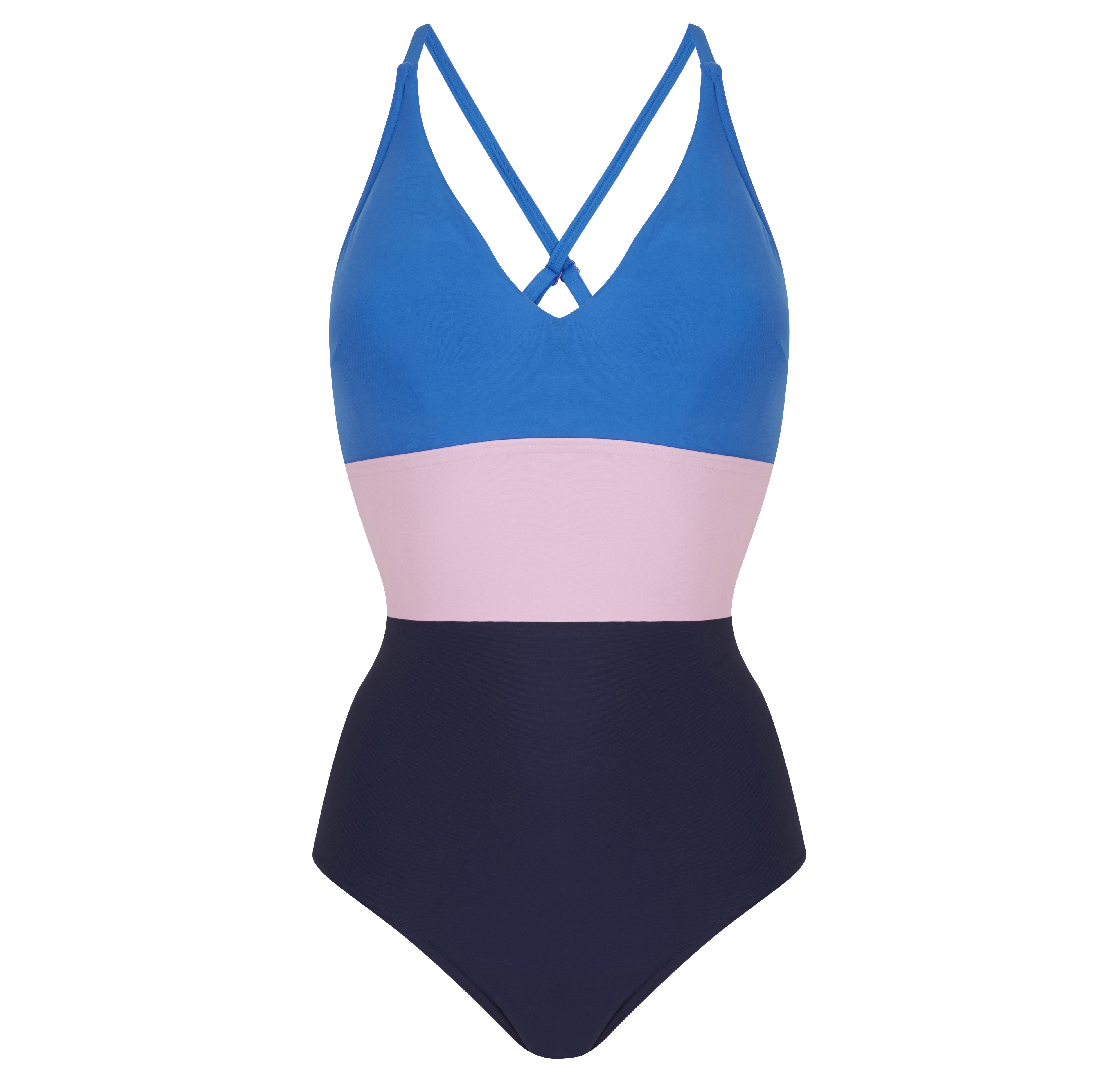 Marks and Spencer Collection Secret Slimming Colour Block Padded Swimsuit