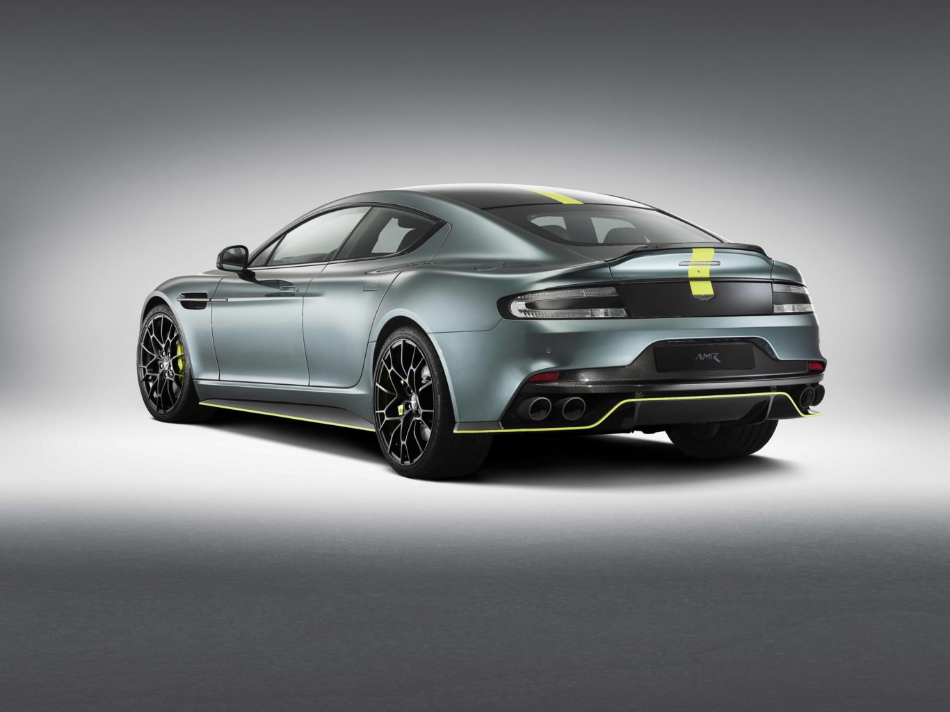 The Rapide AMR features an all-new exhaust system