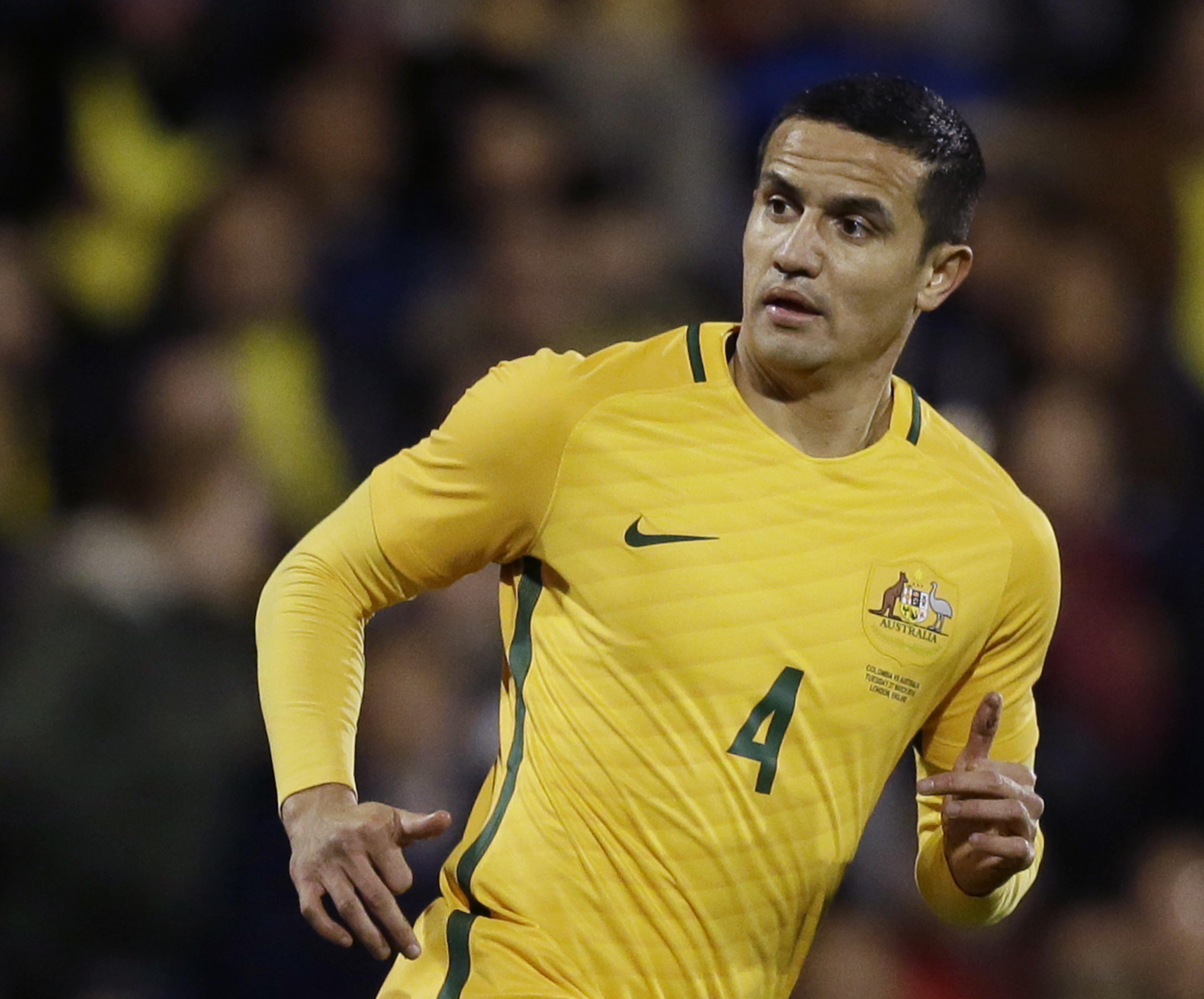 Australia's Tim Cahill