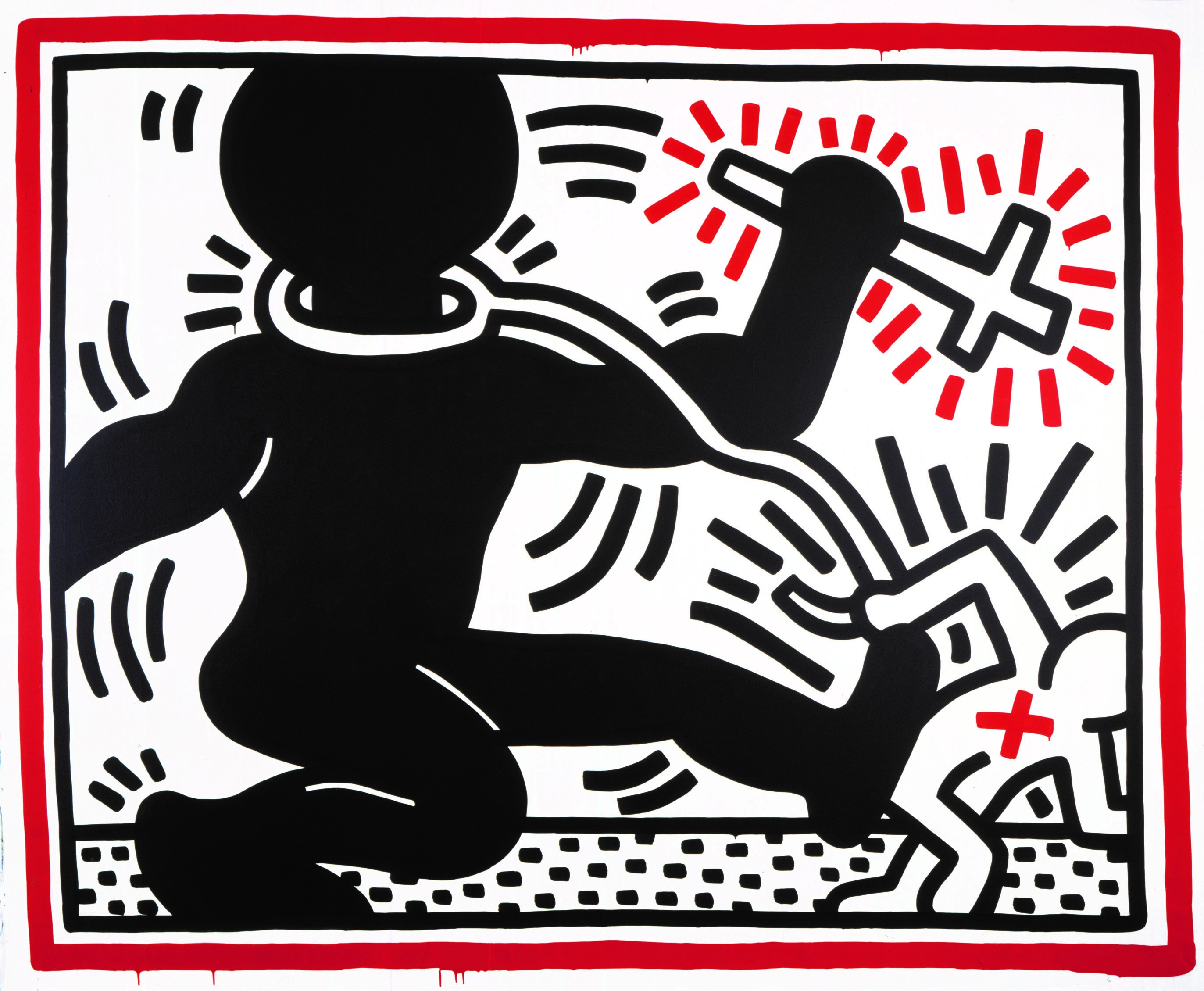 Work by Keith Haring will go on show at Tate Liverpool (Untitled, Keith Haring Foundation)