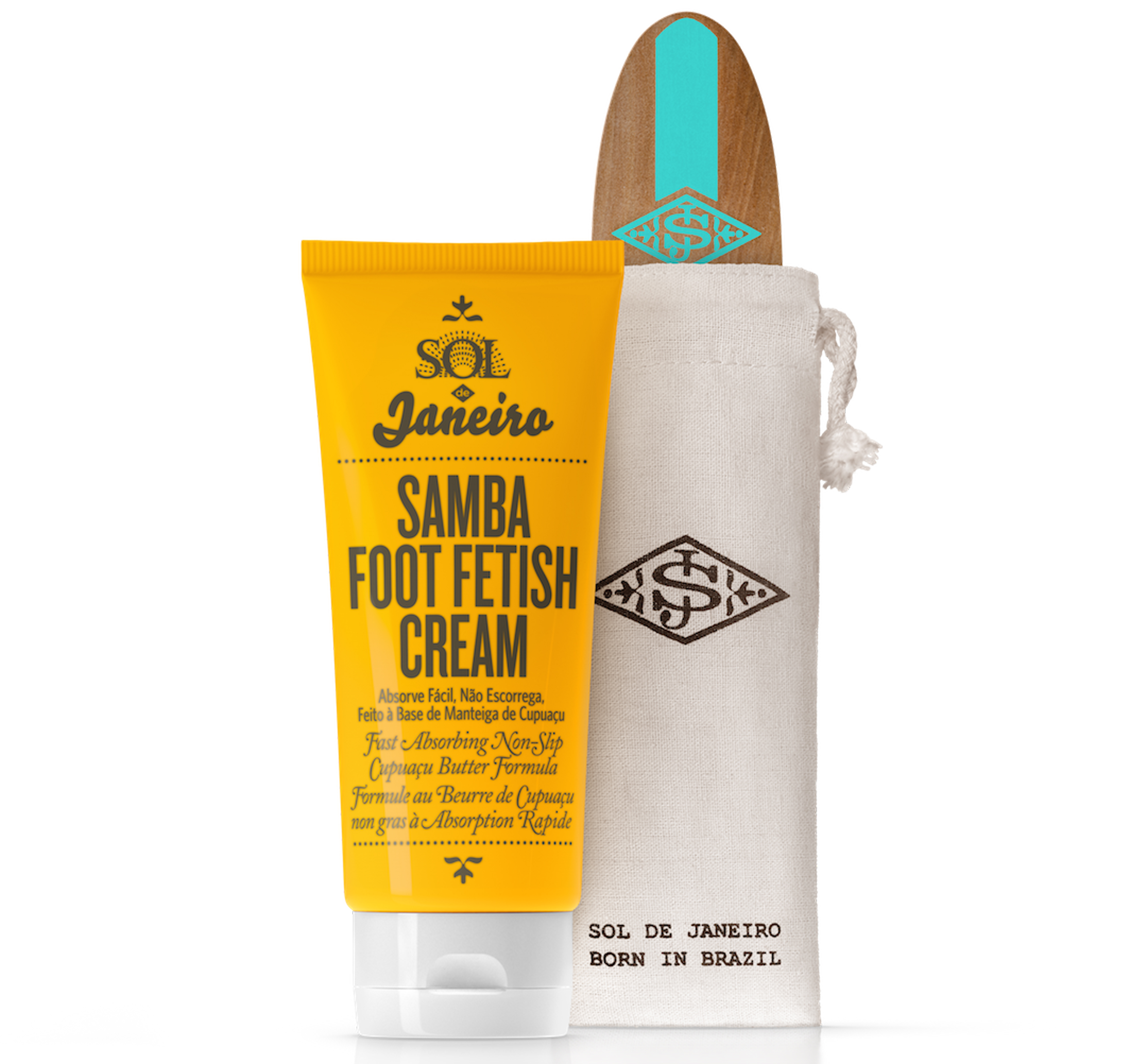 Sol de Janeiro Samba Foot Fetish Care Smoothing Board and Cream