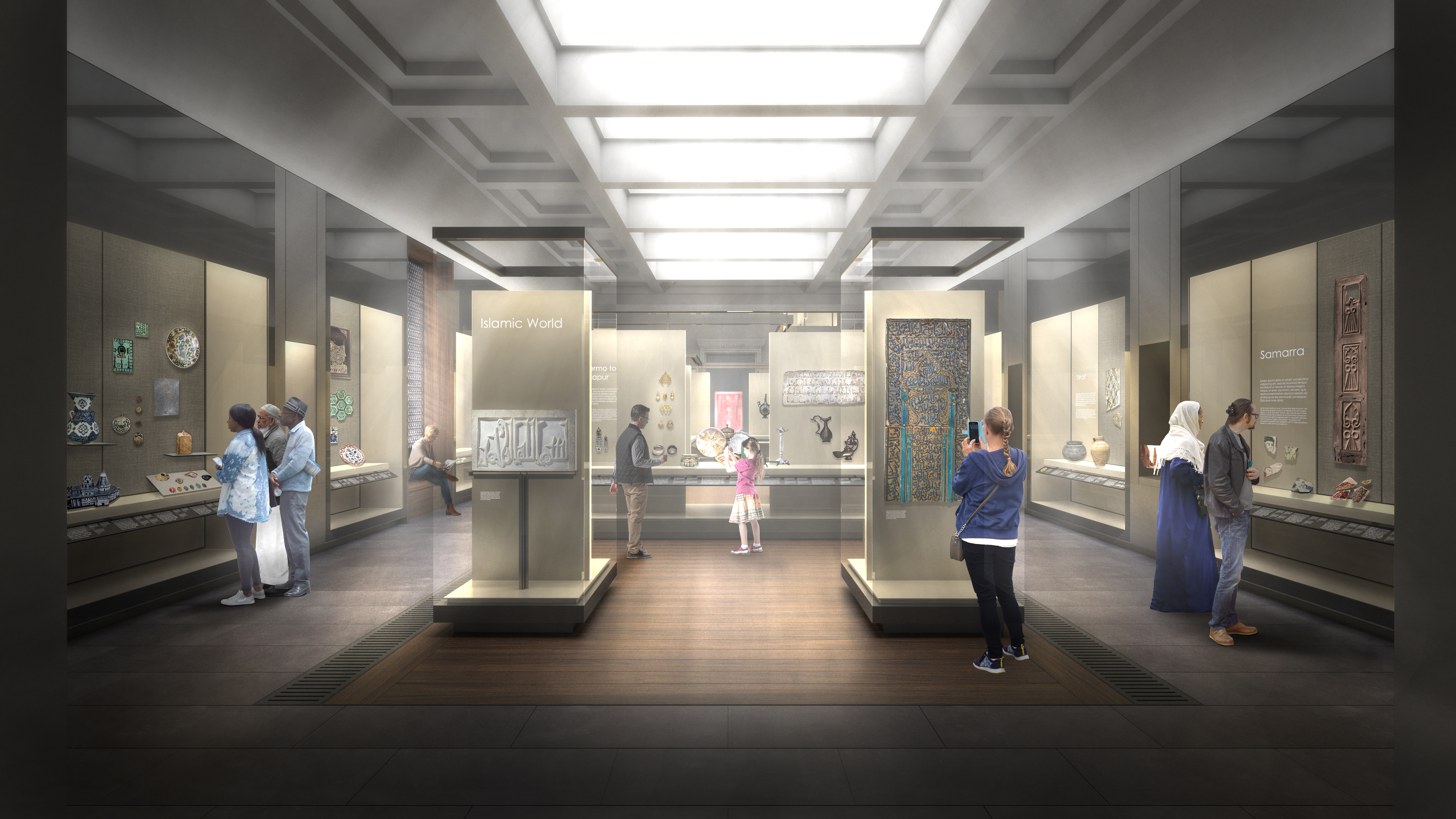 The British Museum will be opening its Islamic Gallery (Stanton Williams)
