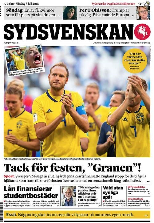 Sydsvenskan daily newspaper 