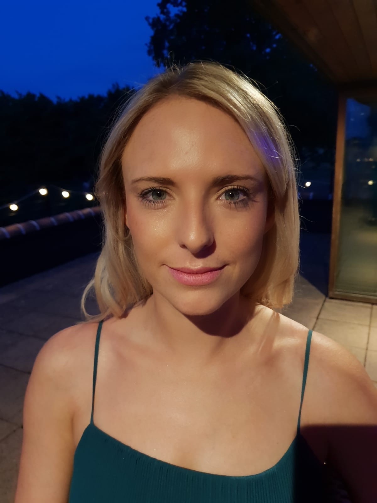 Gemma wearing CYO Fixing Spray