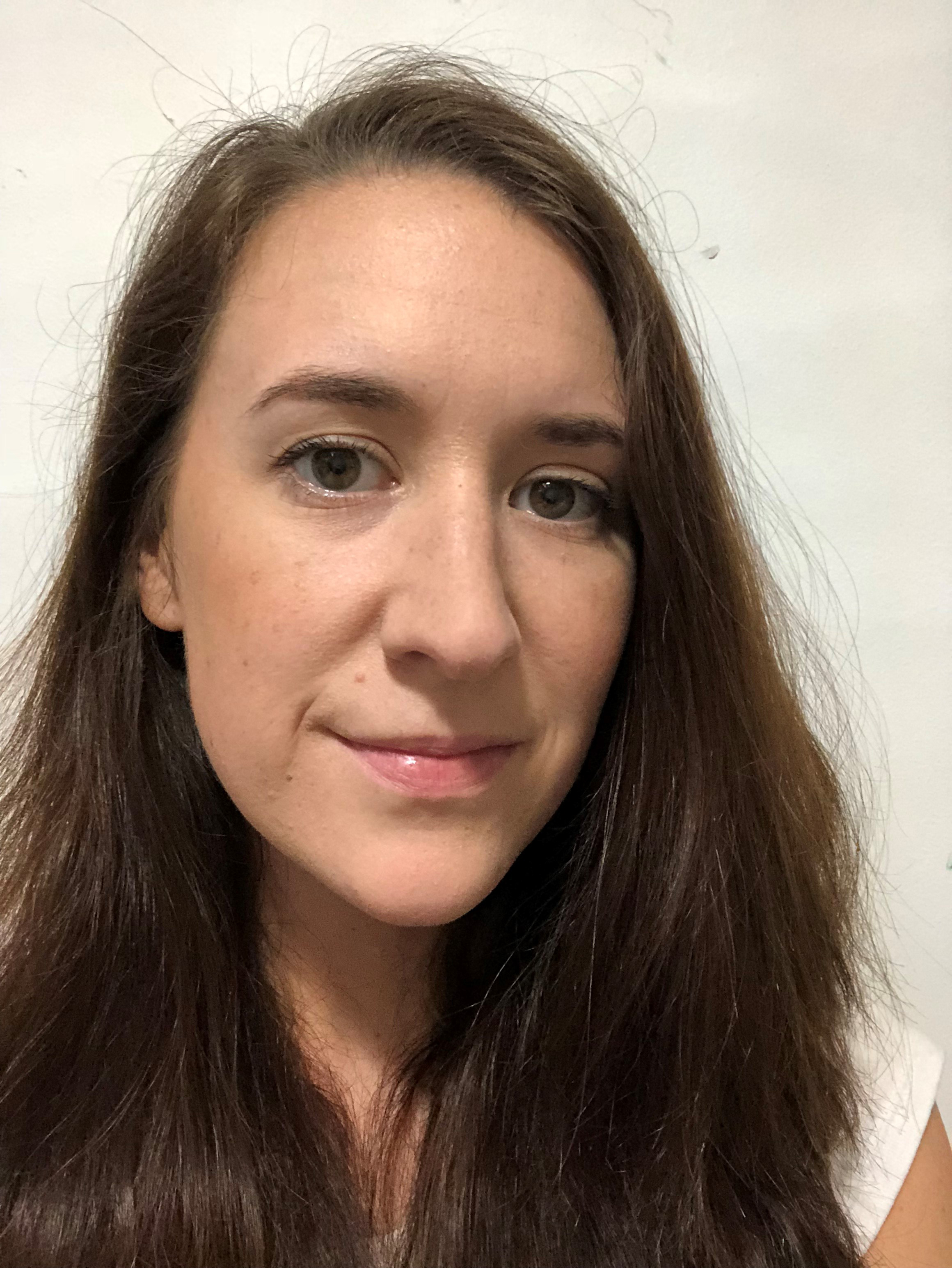Lauren wearing Trinny London Foundation/Concealer