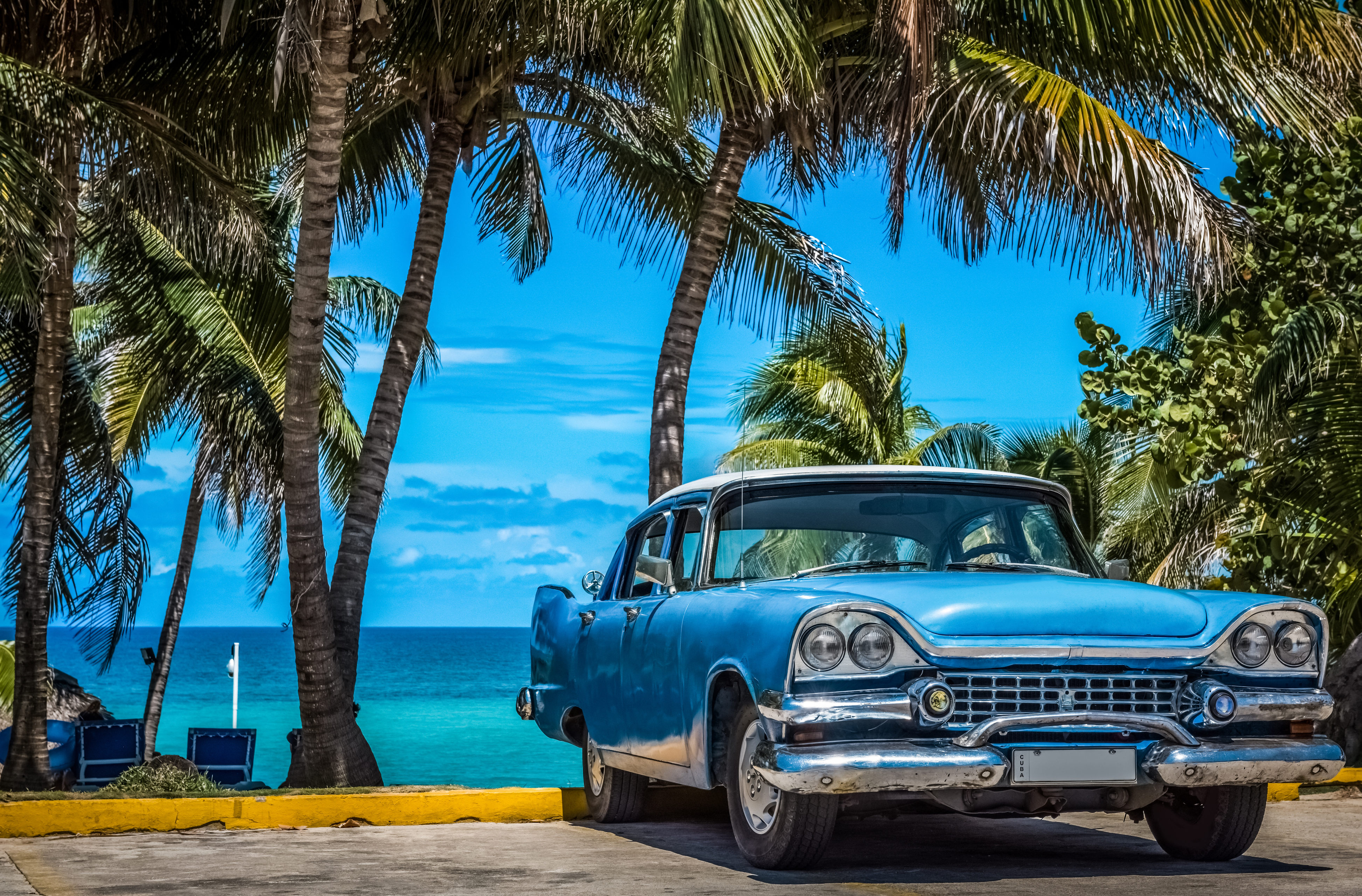 A vintage car in Havana (Thinkstock/PA)