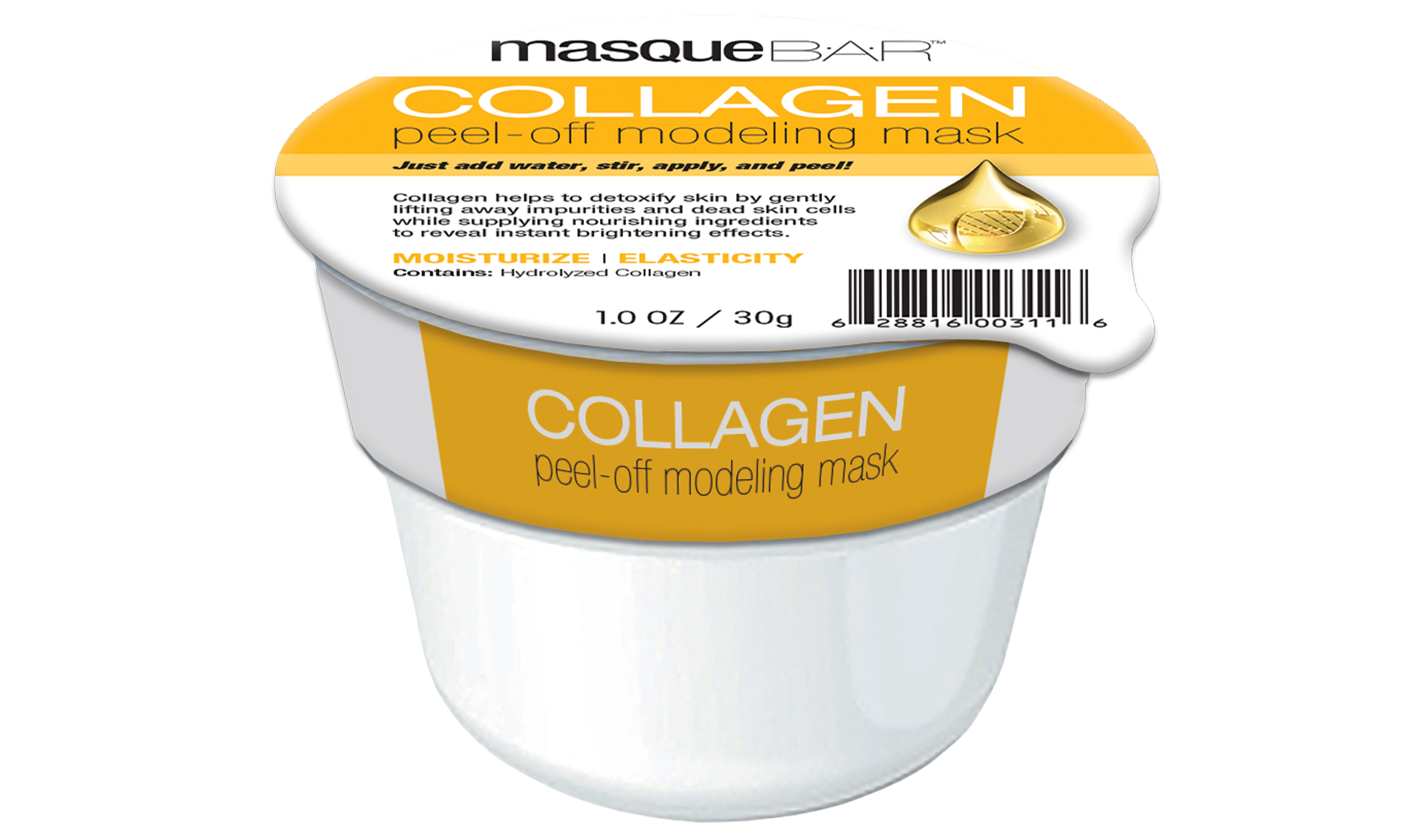 MasqueBar Collagen Peel Off Modeling Mask